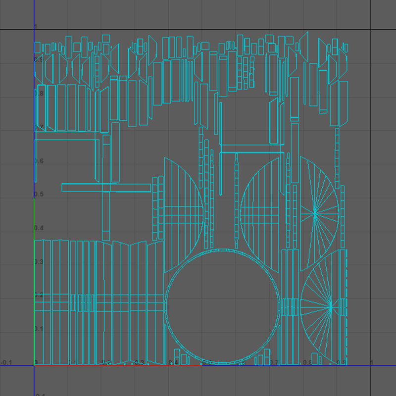 Medieval Table V6 Low-poly 3D model_10