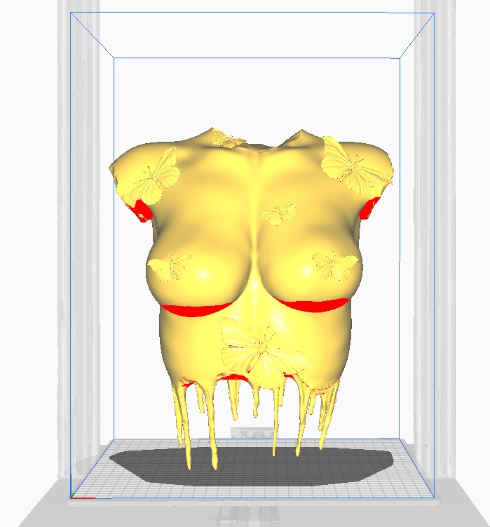 Melting Elegance RoZ 3D print model_10