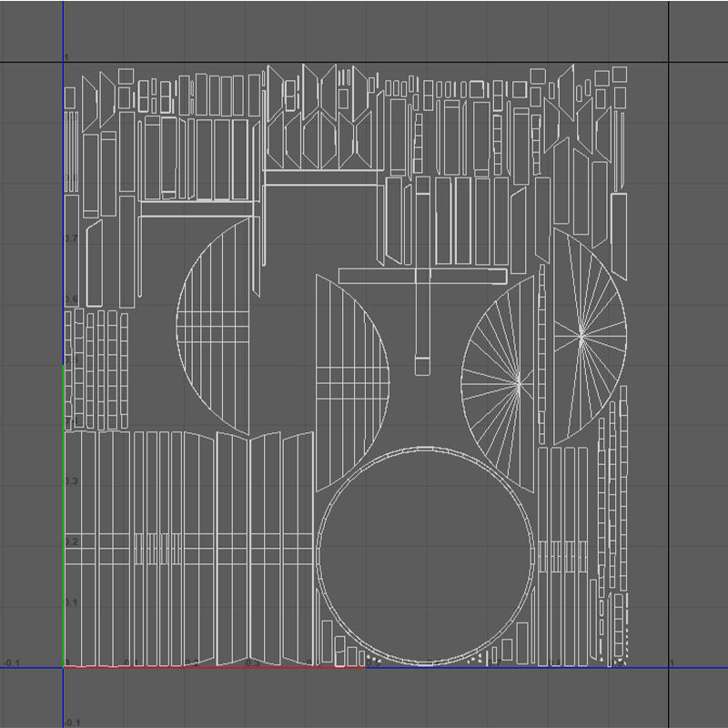 Medieval Table V8 Low-poly 3D model_10