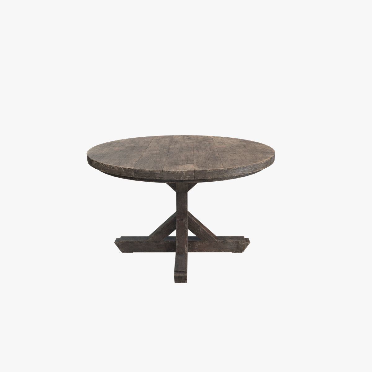 Medieval Table V8 Low-poly 3D model_9