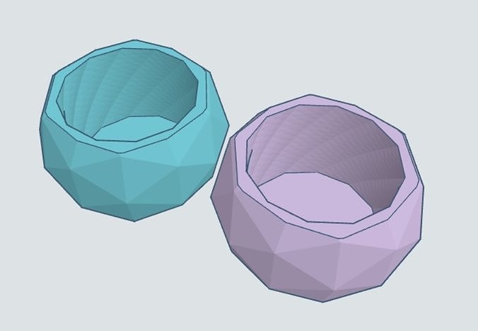 Decorative Succulent 1 Free 3D print model