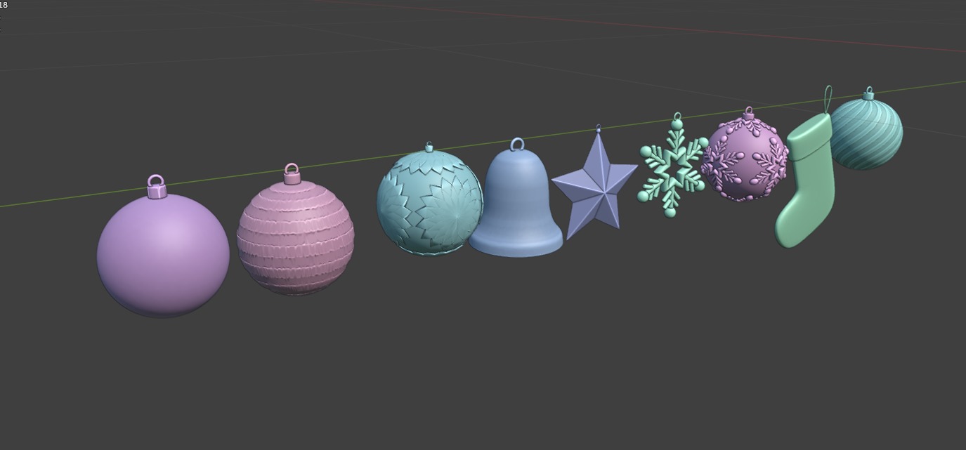 Ultimate Christmas 3D Model Collection  3D print model_67