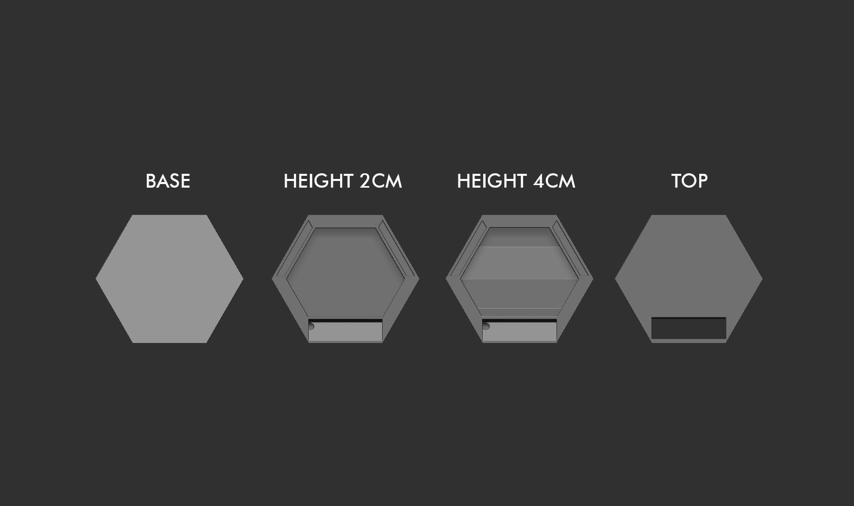 sh effect stand act humanoid display leyer v1 3D print model_3