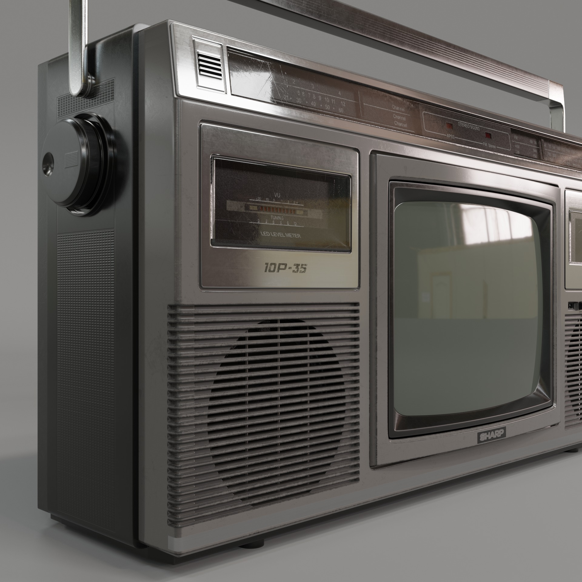 Sharp 10P-35 3D model_11