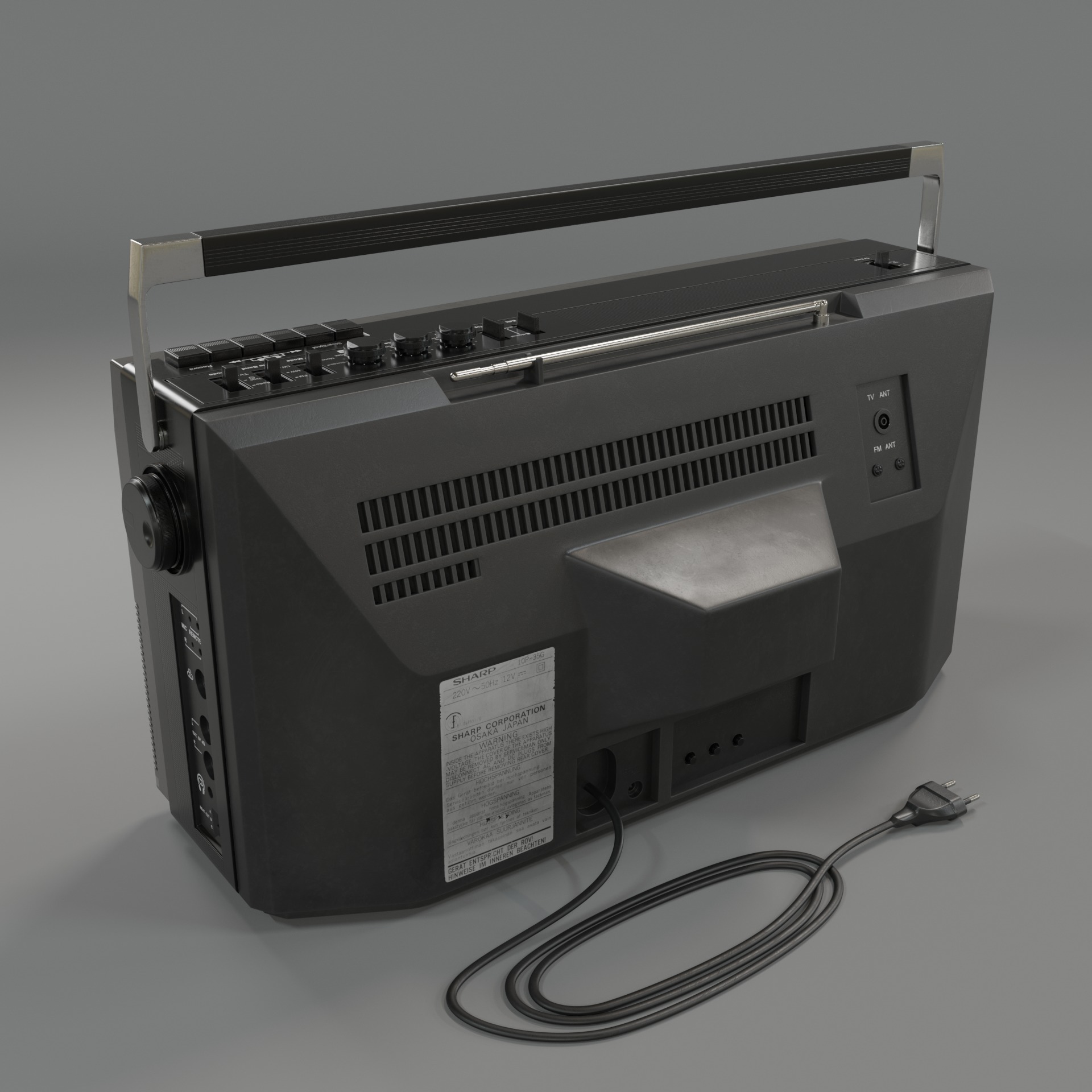 Sharp 10P-35 3D model_7