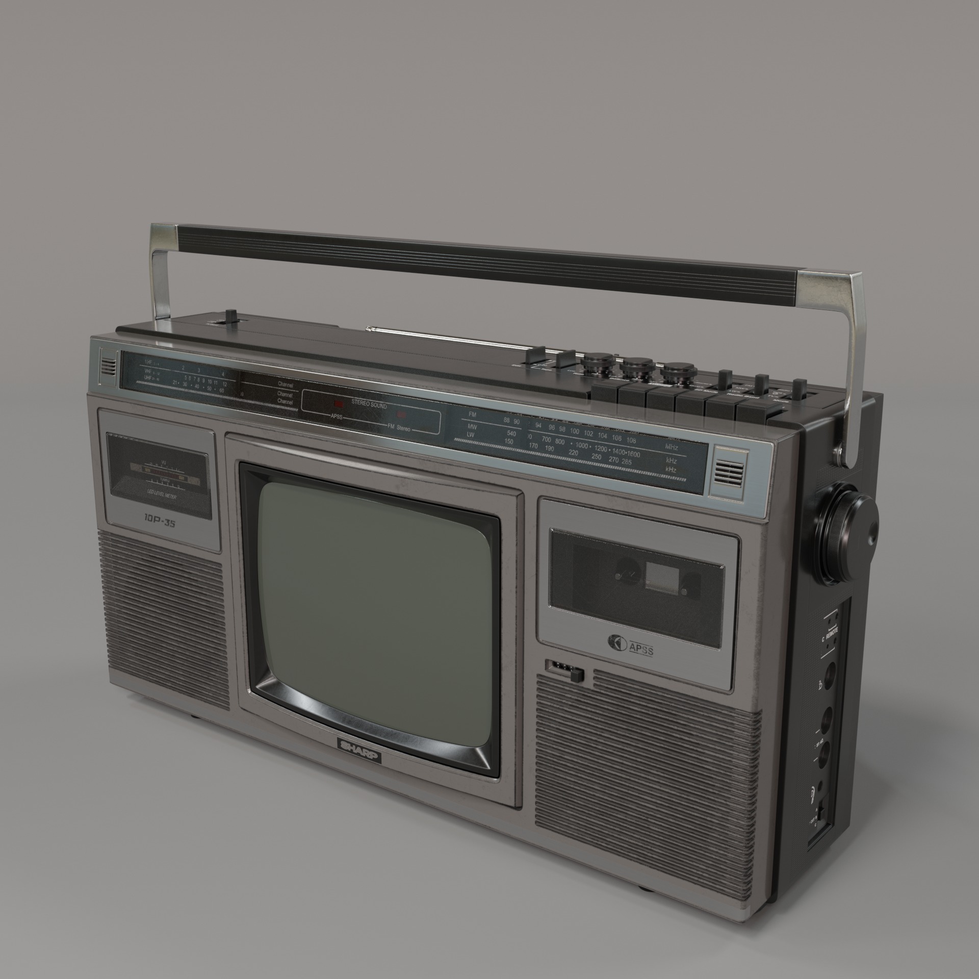 Sharp 10P-35 3D model_1