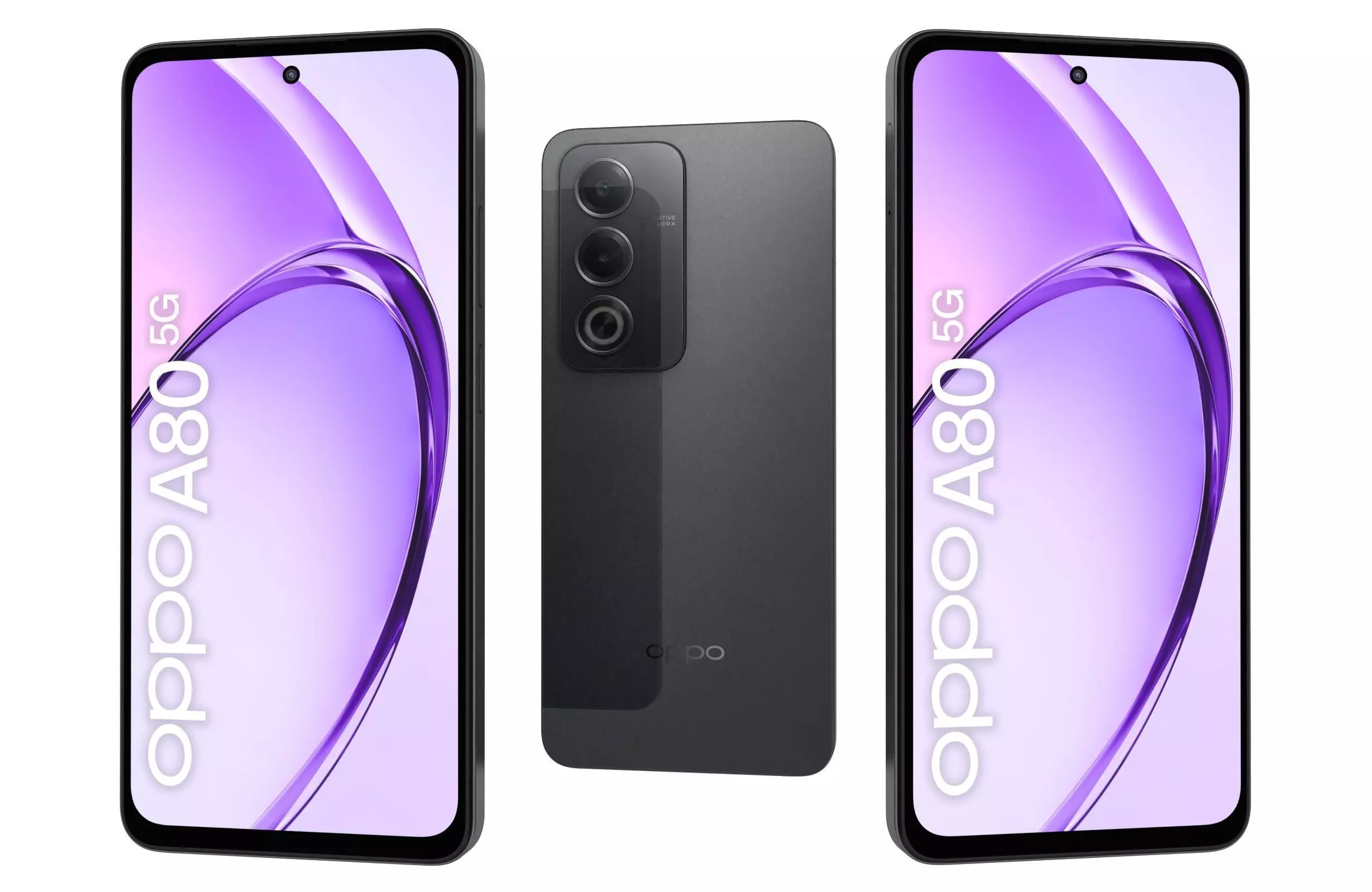 Oppo A80 Starry Black 3D model_0