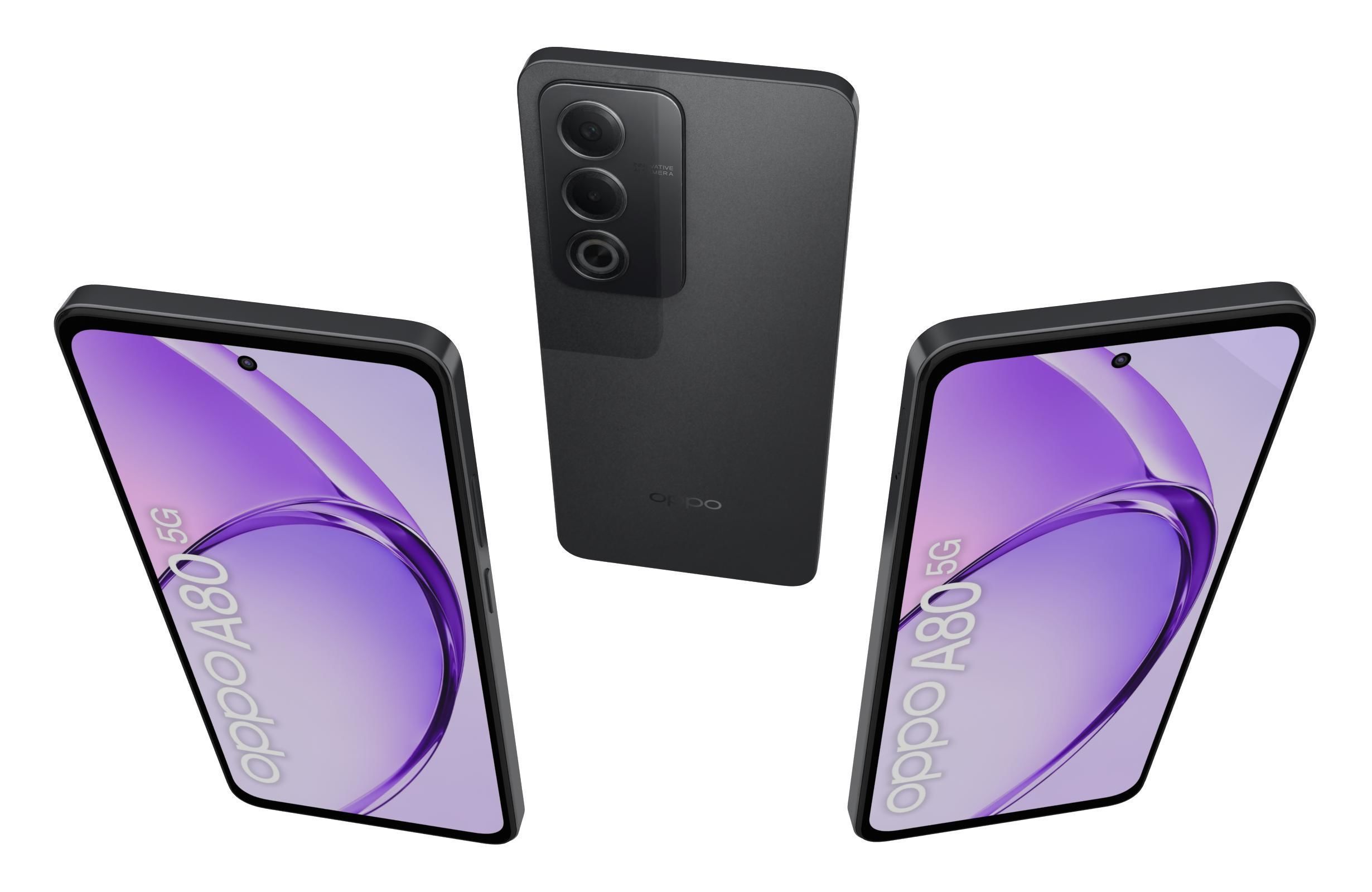 Oppo A80 Starry Black 3D model_1