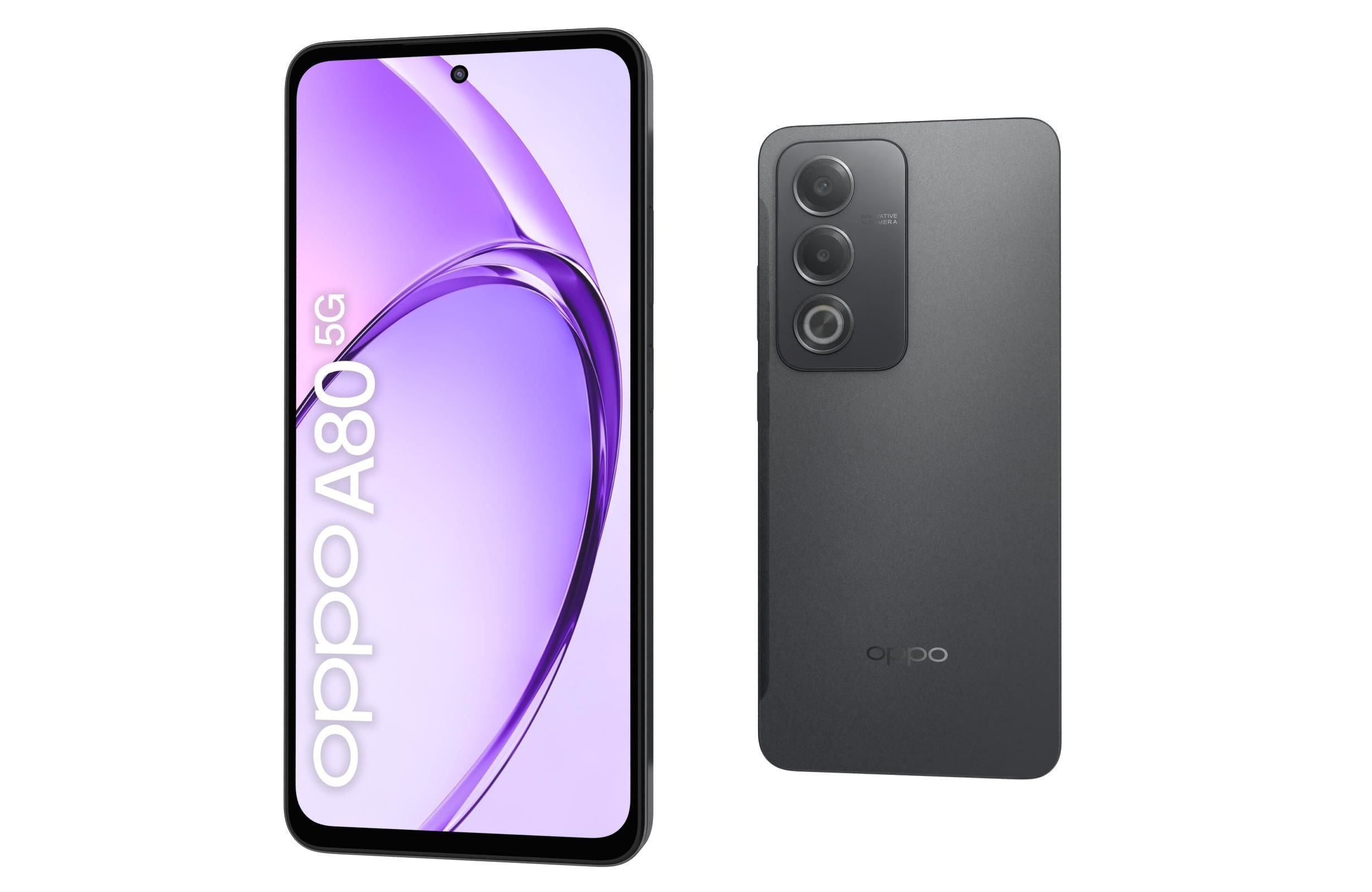 Oppo A80 Starry Black 3D model_6