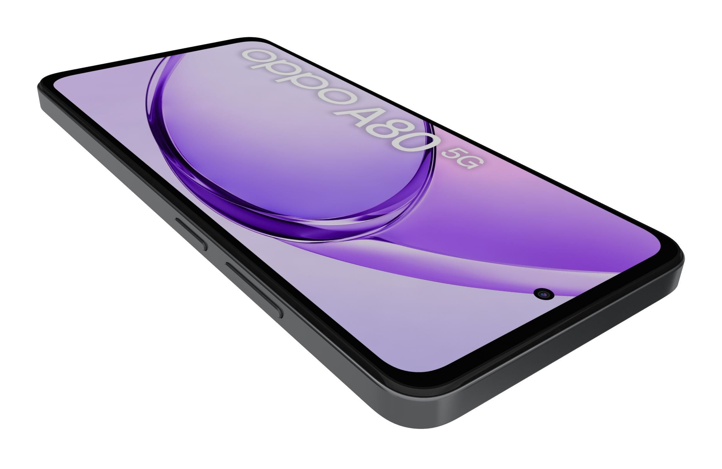 Oppo A80 Starry Black 3D model_13