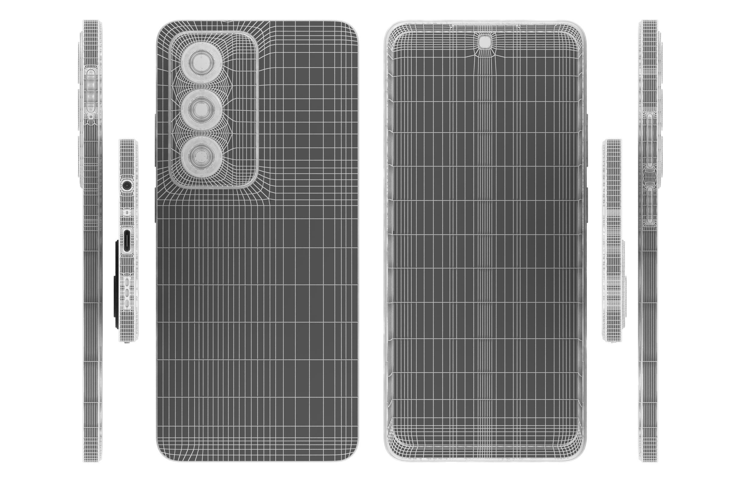 Oppo A80 Starry Black 3D model_17