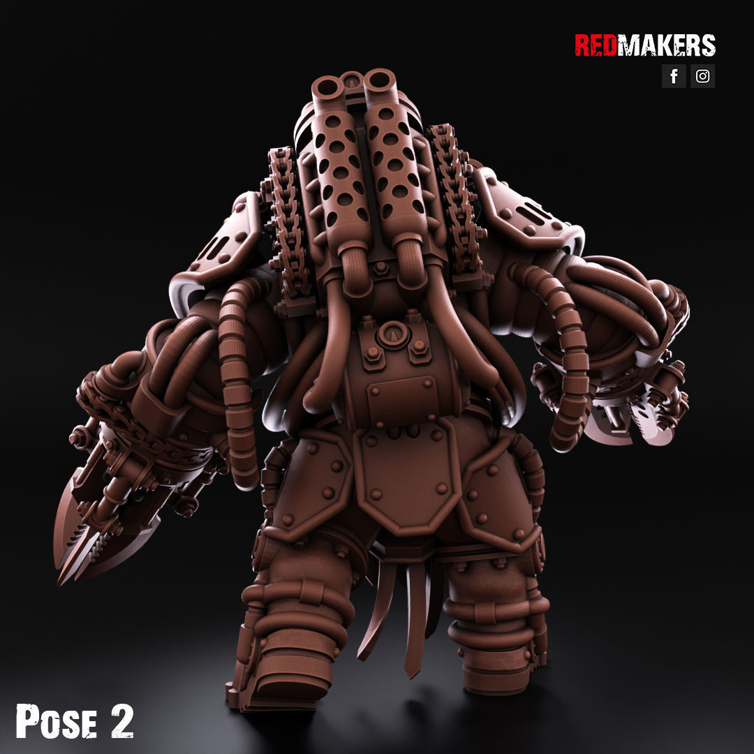 Solar Guard - Abhuman Wardens - Imperial Guards 3D print model_14