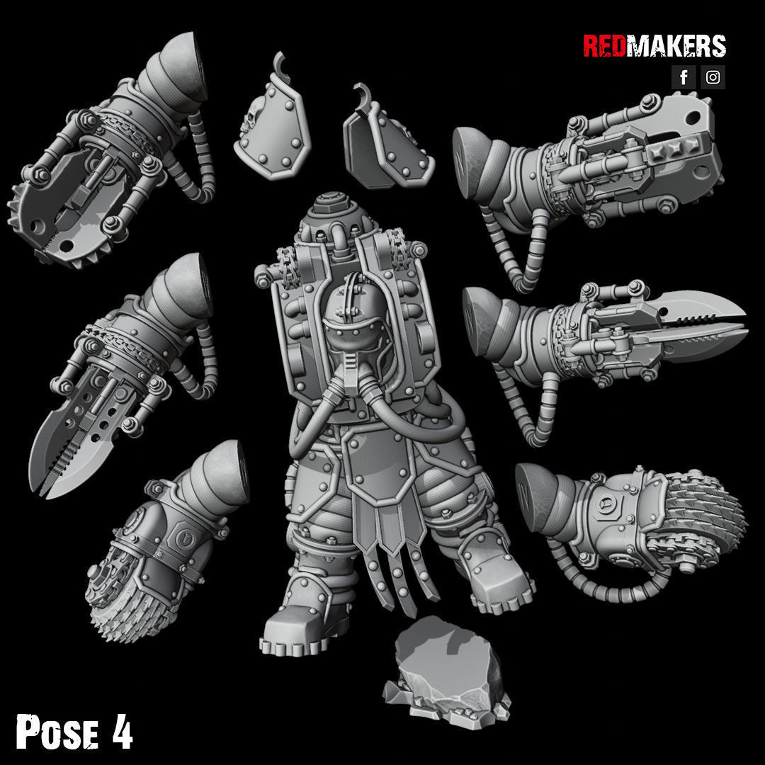 Solar Guard - Abhuman Wardens - Imperial Guards 3D print model_28