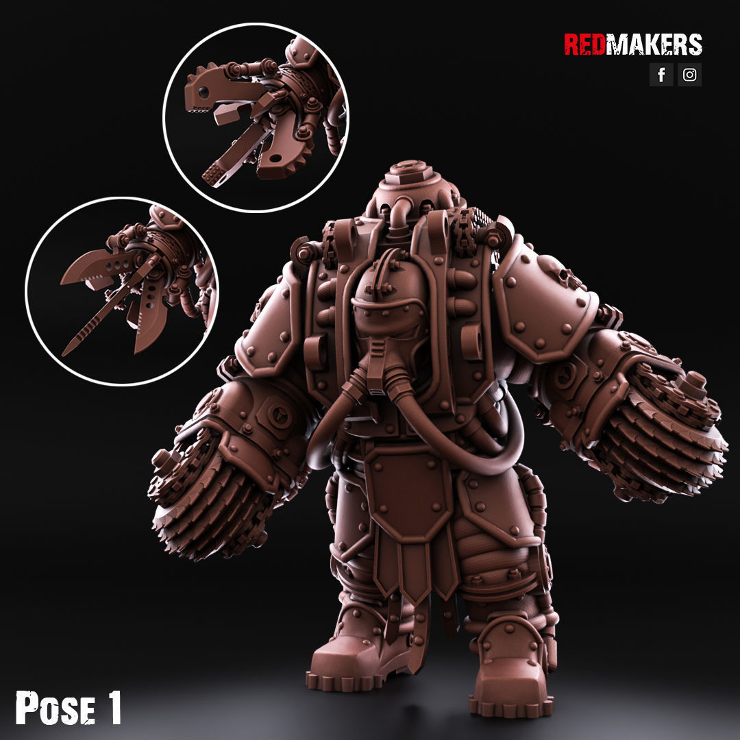 Solar Guard - Abhuman Wardens - Imperial Guards 3D print model_8