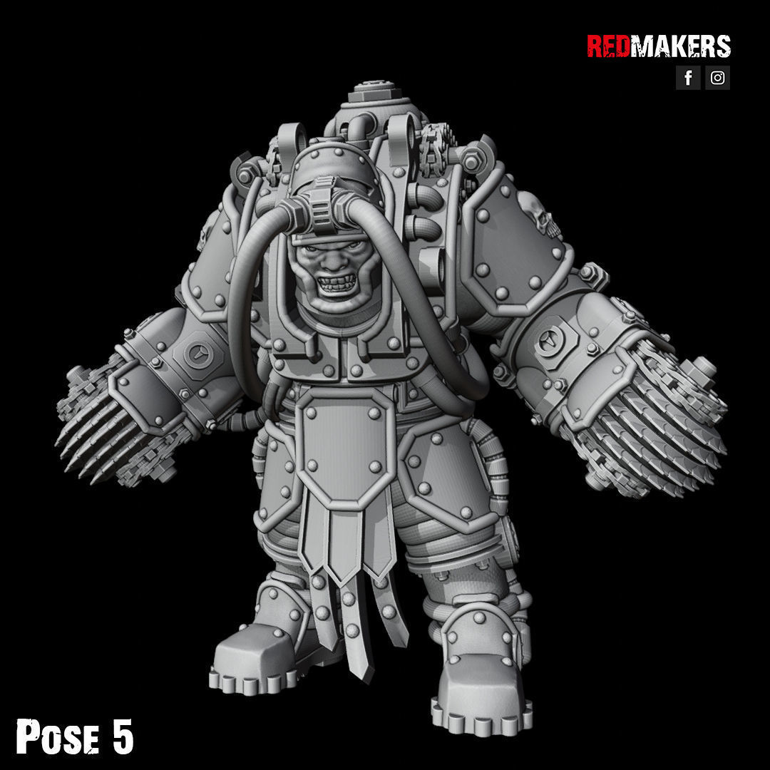Solar Guard - Abhuman Wardens - Imperial Guards 3D print model_29