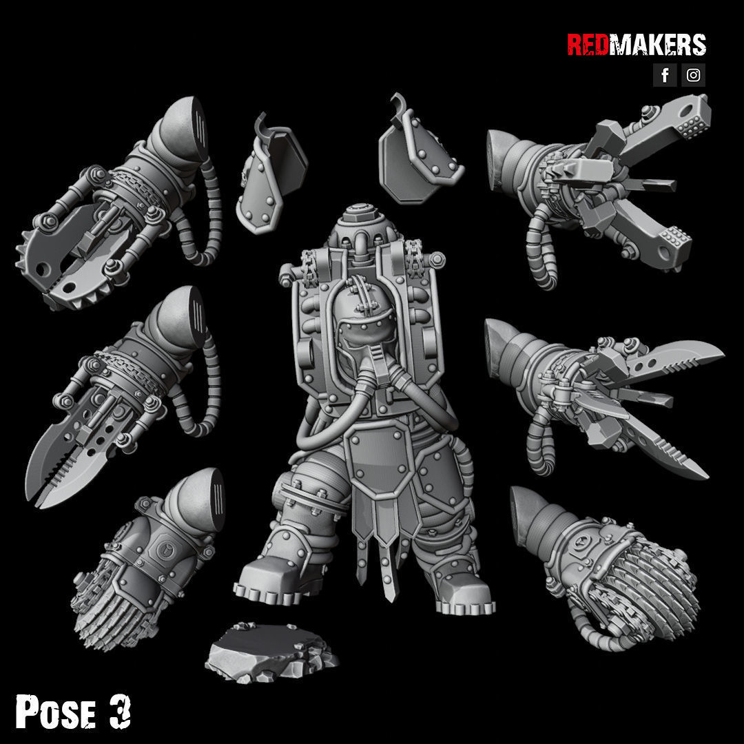 Solar Guard - Abhuman Wardens - Imperial Guards 3D print model_26