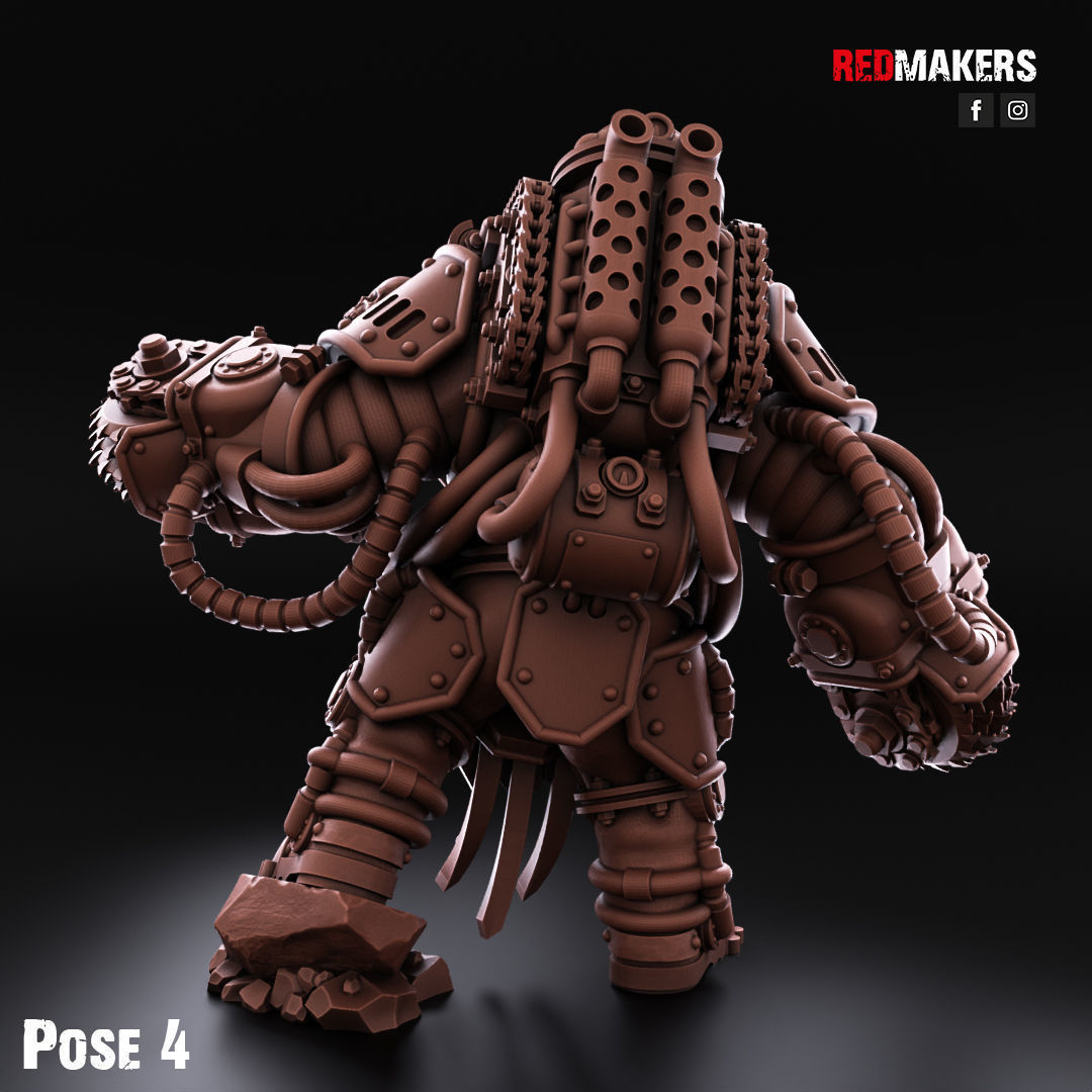 Solar Guard - Abhuman Wardens - Imperial Guards 3D print model_18