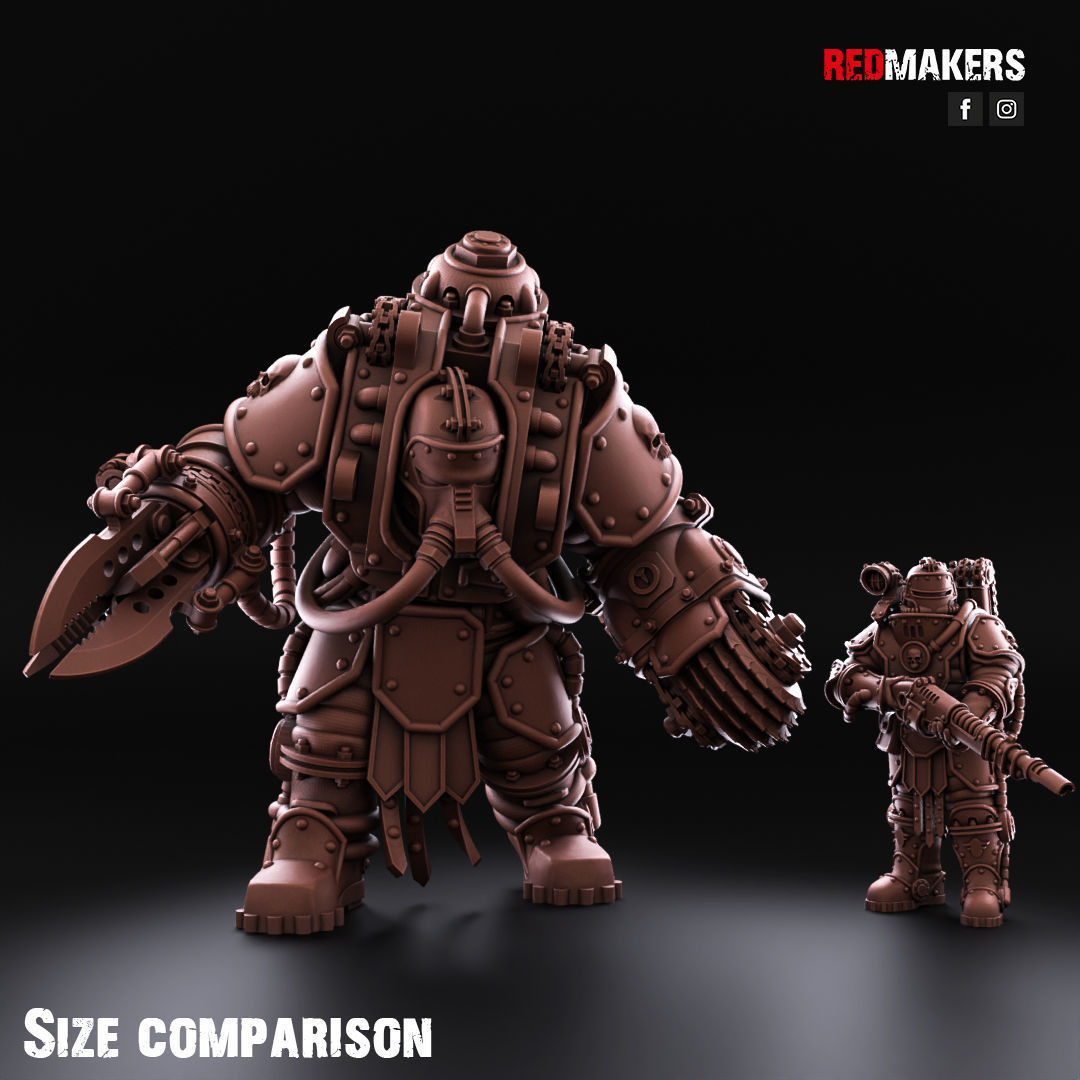 Solar Guard - Abhuman Wardens - Imperial Guards 3D print model_5