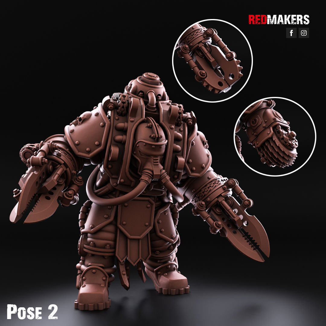 Solar Guard - Abhuman Wardens - Imperial Guards 3D print model_13