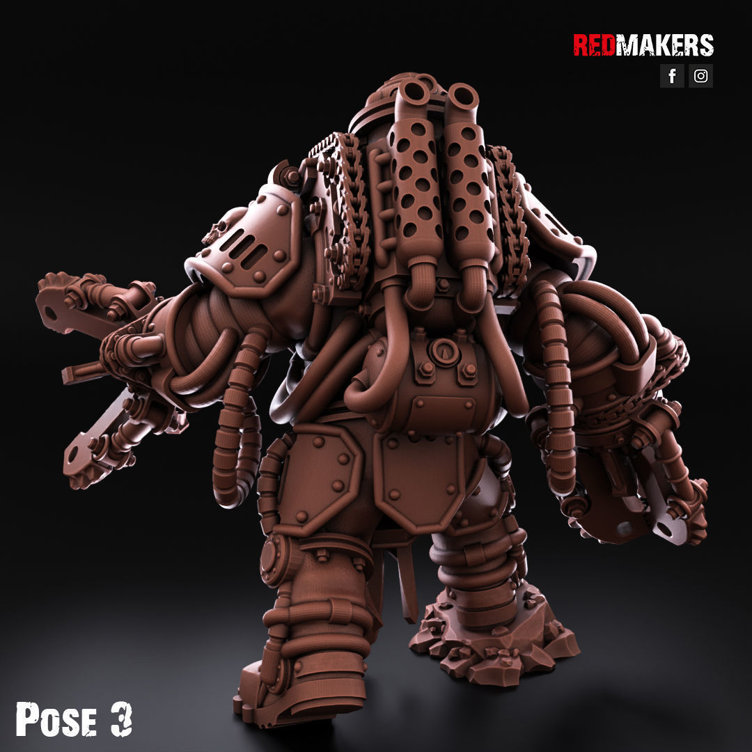 Solar Guard - Abhuman Wardens - Imperial Guards 3D print model_16