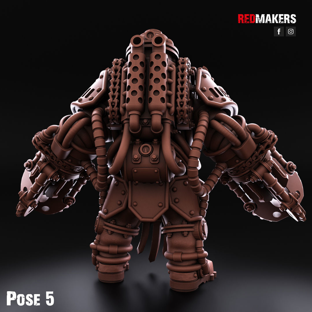 Solar Guard - Abhuman Wardens - Imperial Guards 3D print model_10