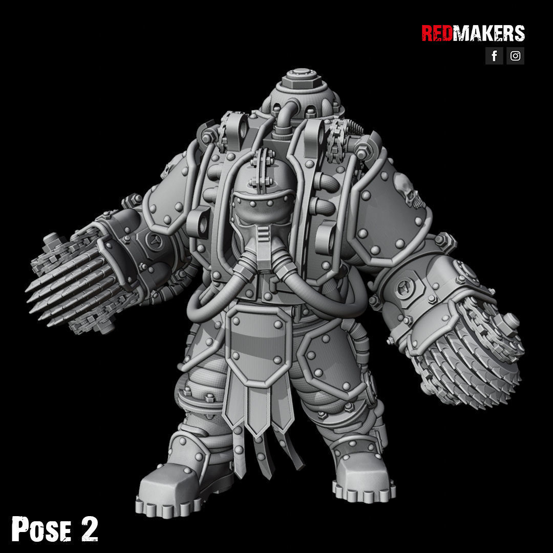 Solar Guard - Abhuman Wardens - Imperial Guards 3D print model_23