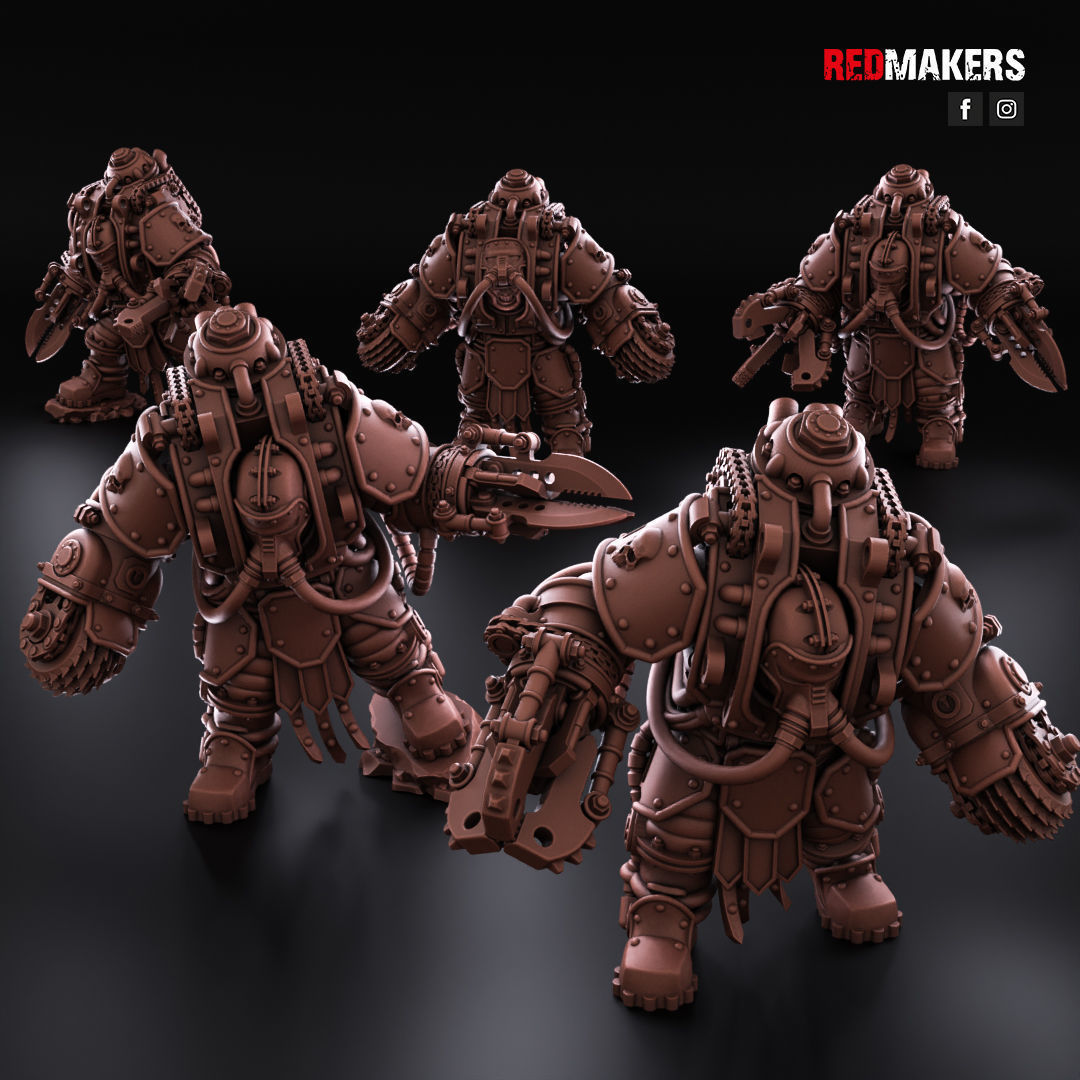 Solar Guard - Abhuman Wardens - Imperial Guards 3D print model_3