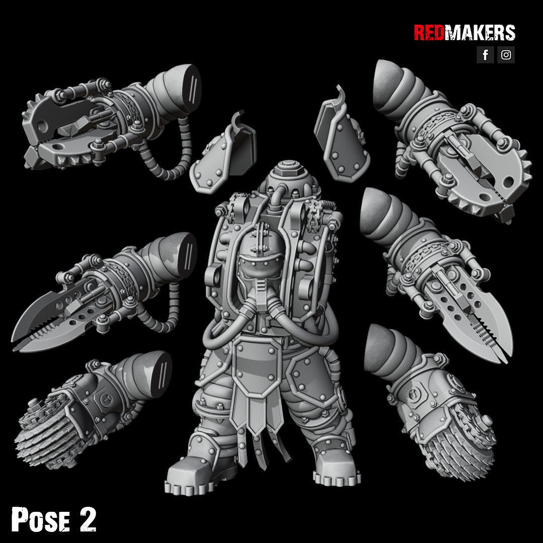 Solar Guard - Abhuman Wardens - Imperial Guards 3D print model_24