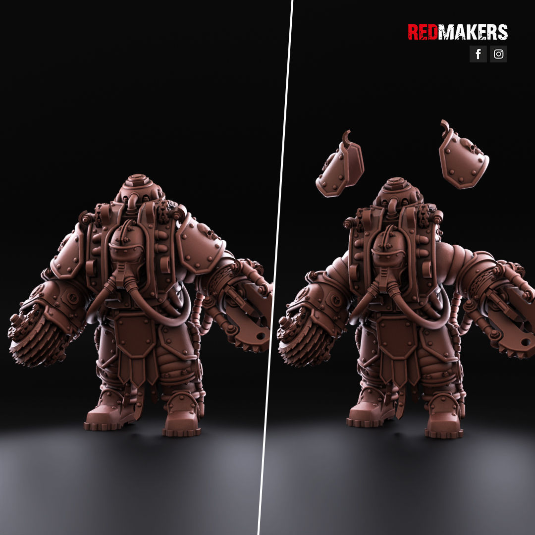 Solar Guard - Abhuman Wardens - Imperial Guards 3D print model_4