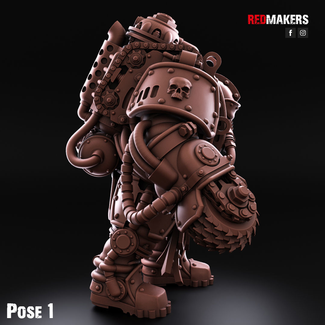 Solar Guard - Abhuman Wardens - Imperial Guards 3D print model_11