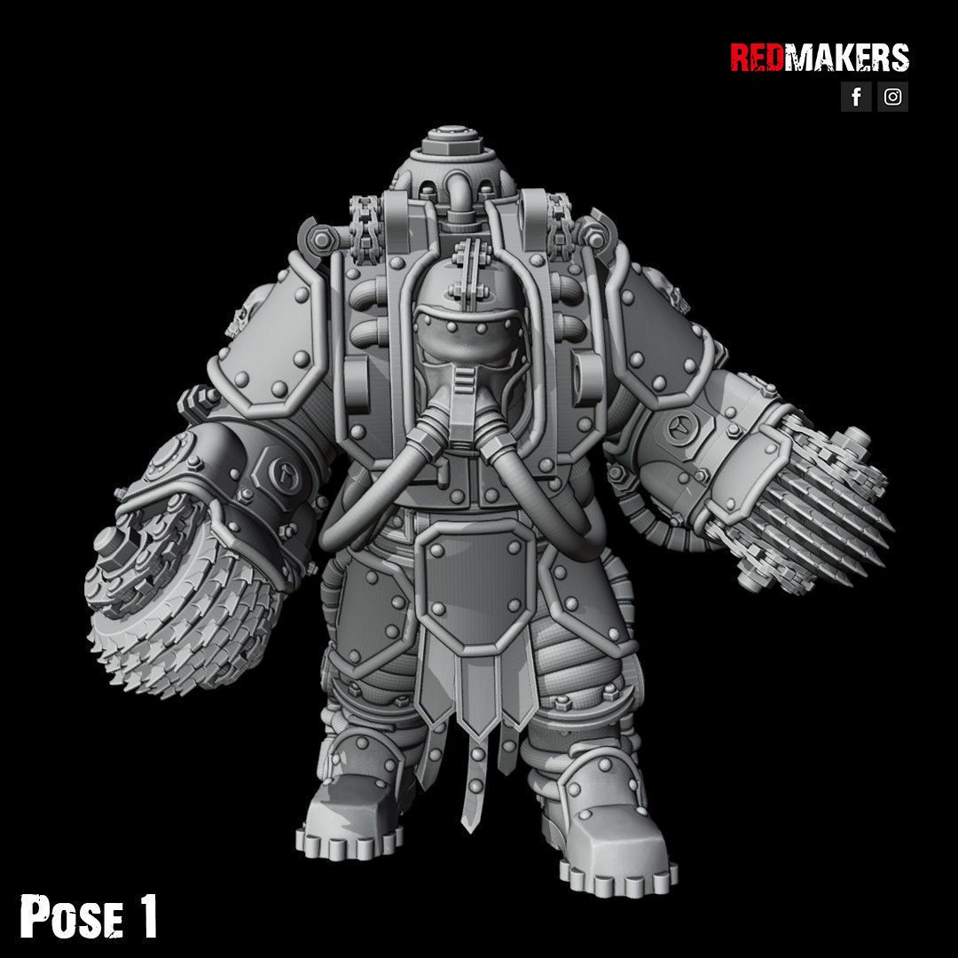 Solar Guard - Abhuman Wardens - Imperial Guards 3D print model_20