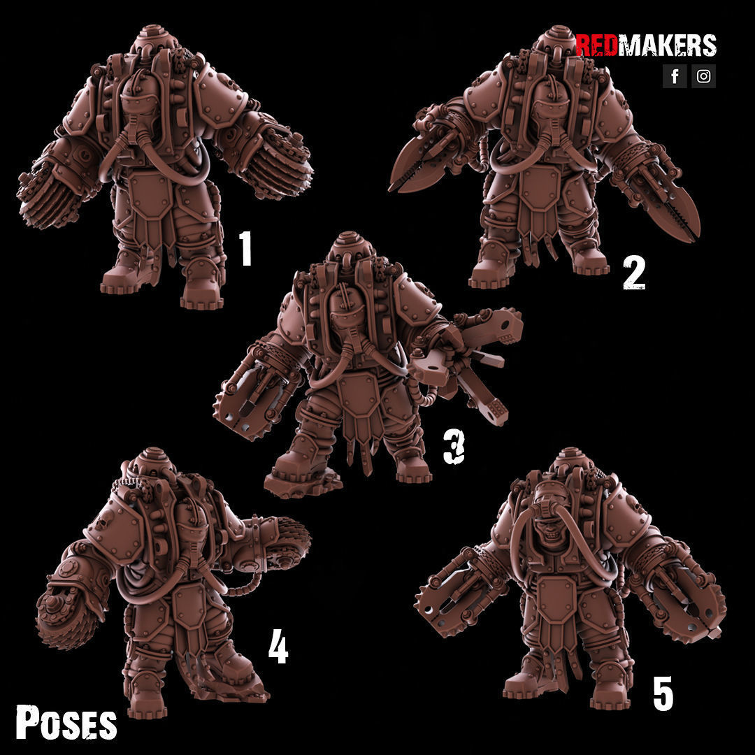 Solar Guard - Abhuman Wardens - Imperial Guards 3D print model_2