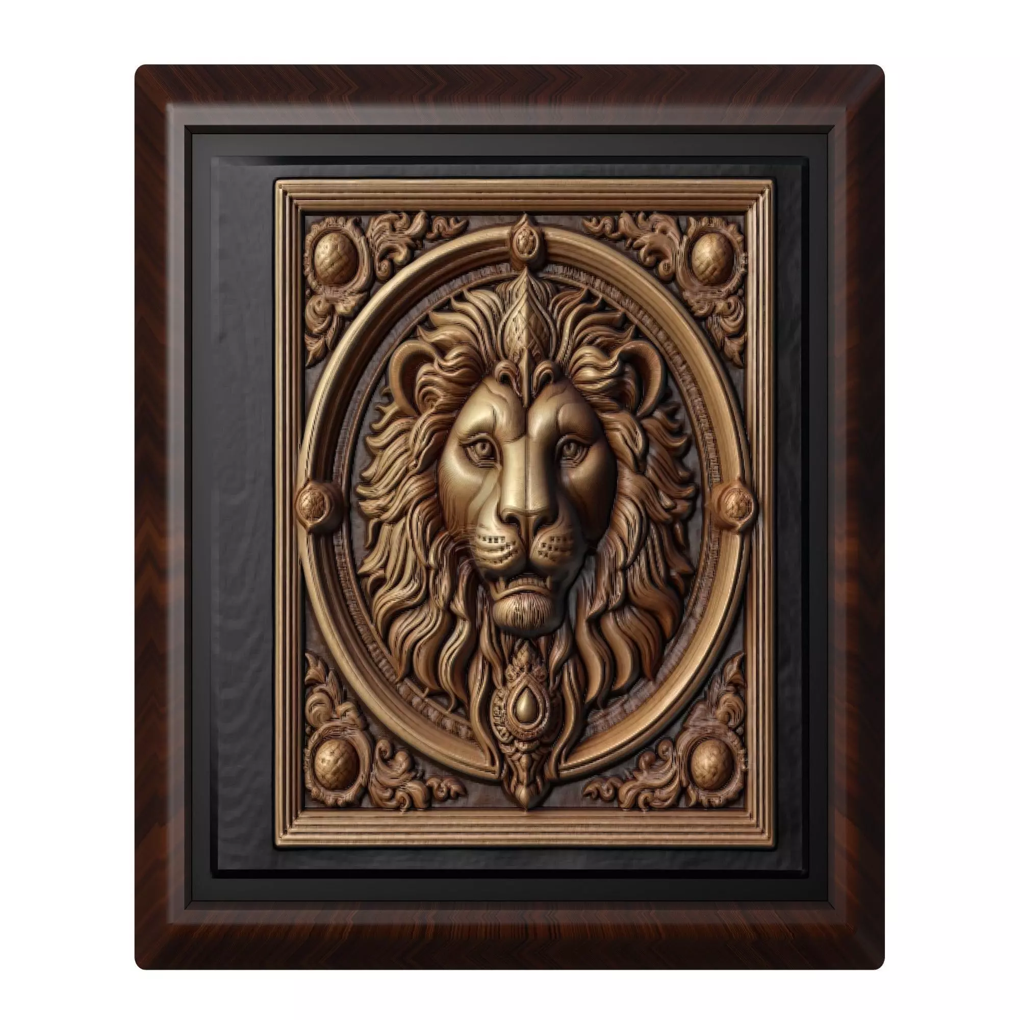 Lion Animal 3D print model_0