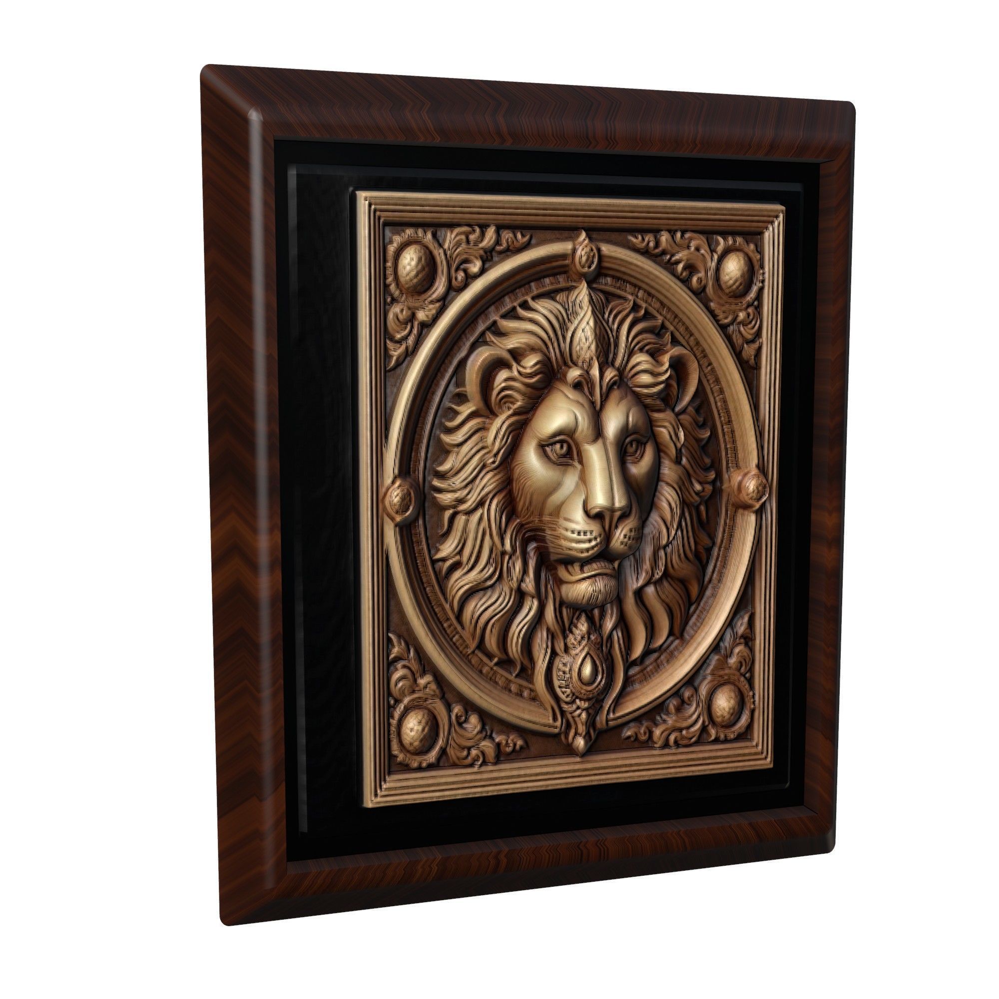 Lion Animal 3D print model_1