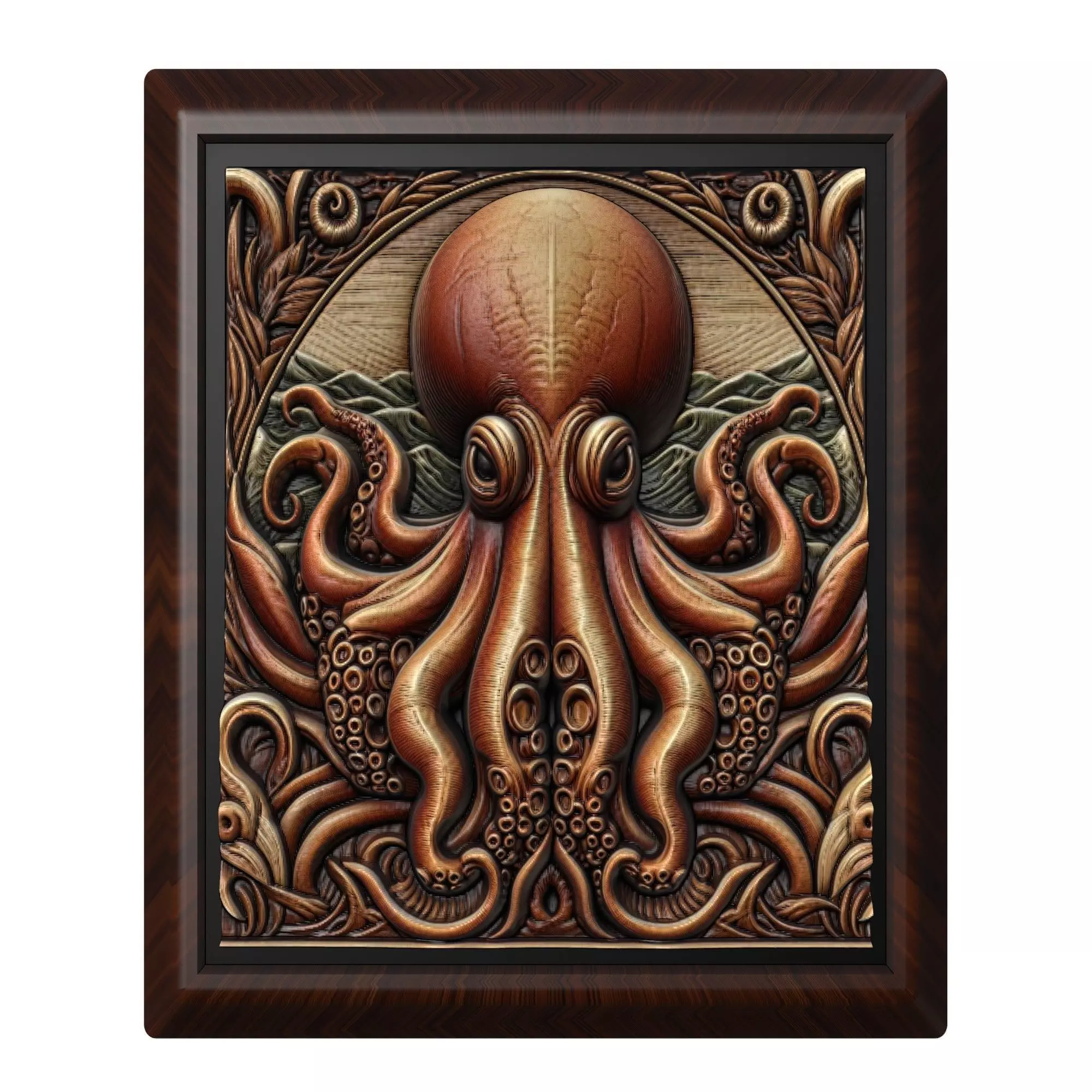 Octopus Animal 3D print model_0