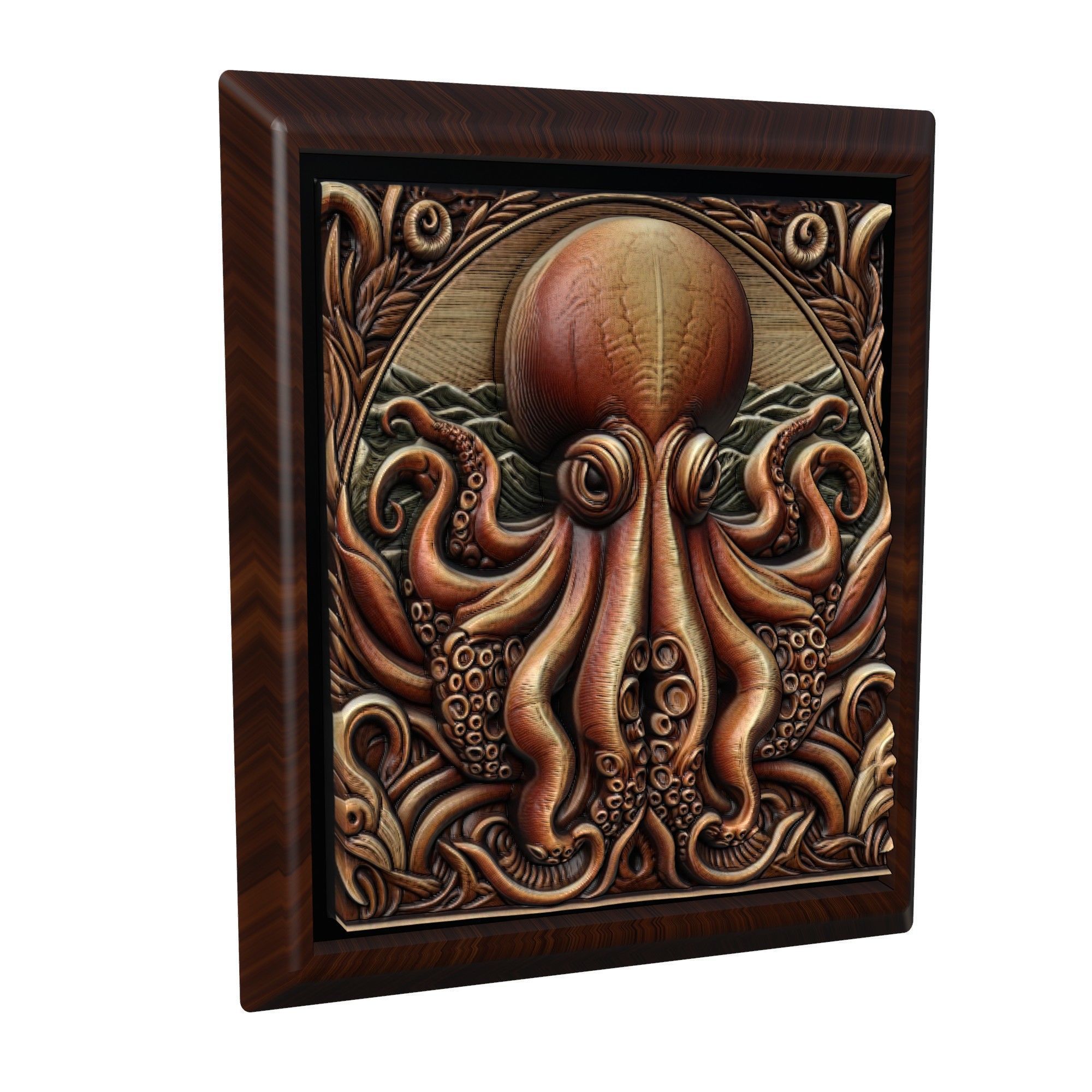 Octopus Animal 3D print model_1