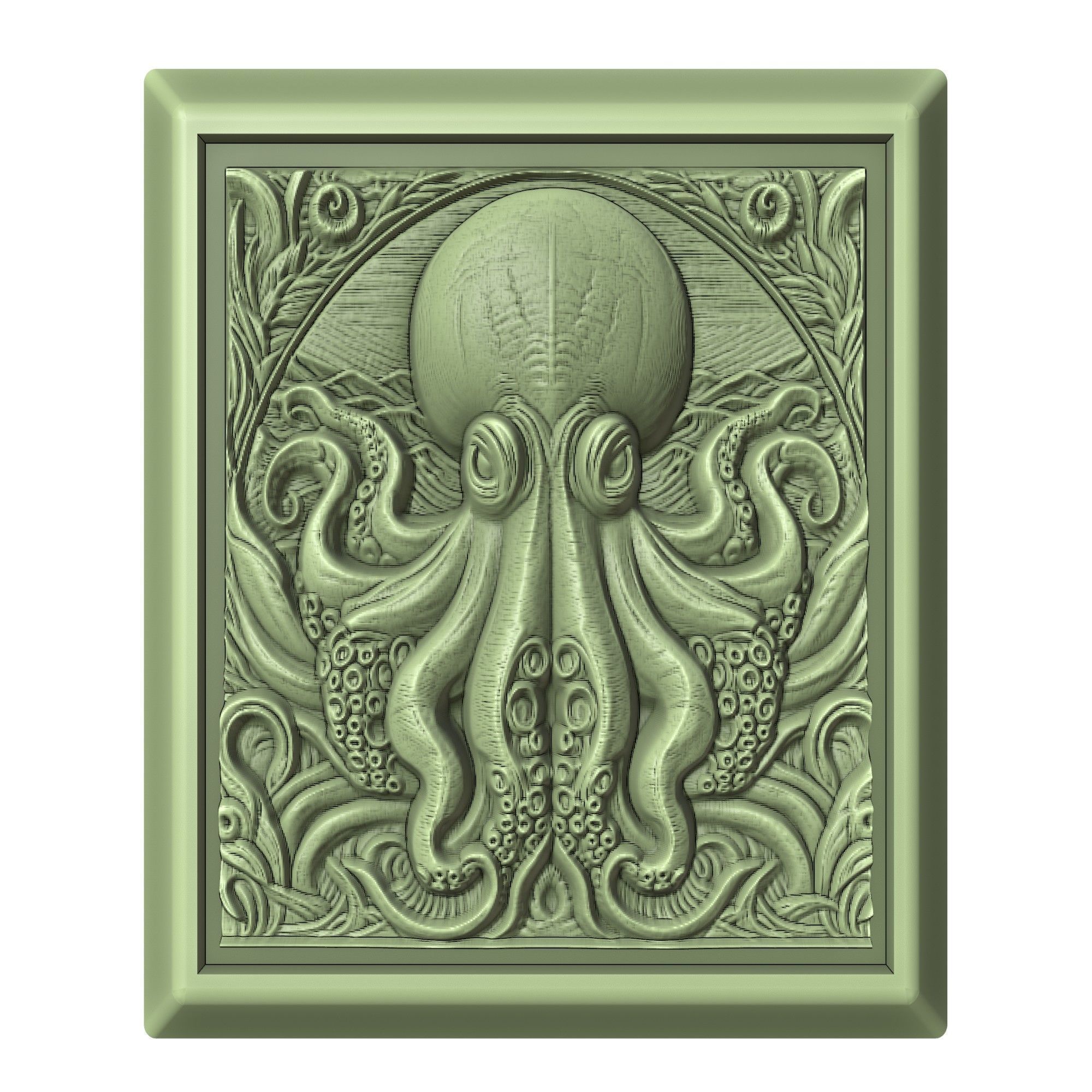 Octopus Animal 3D print model_2