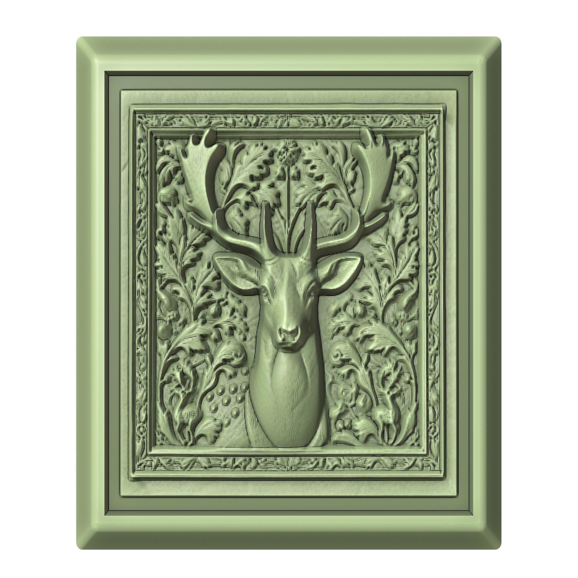 Fallow Deer Animal 3D print model_3