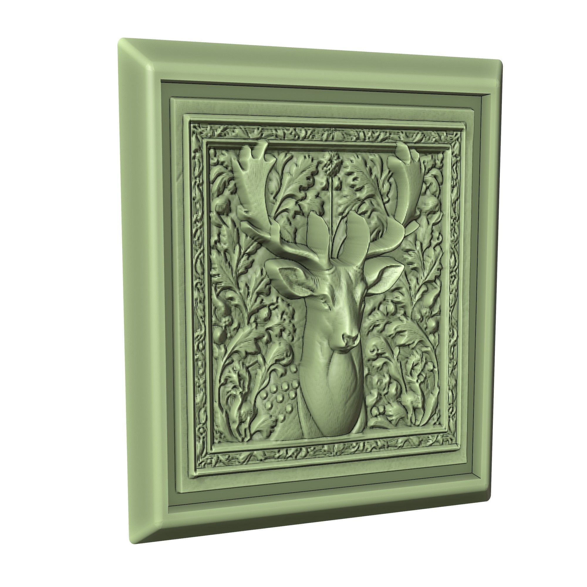 Fallow Deer Animal 3D print model_2