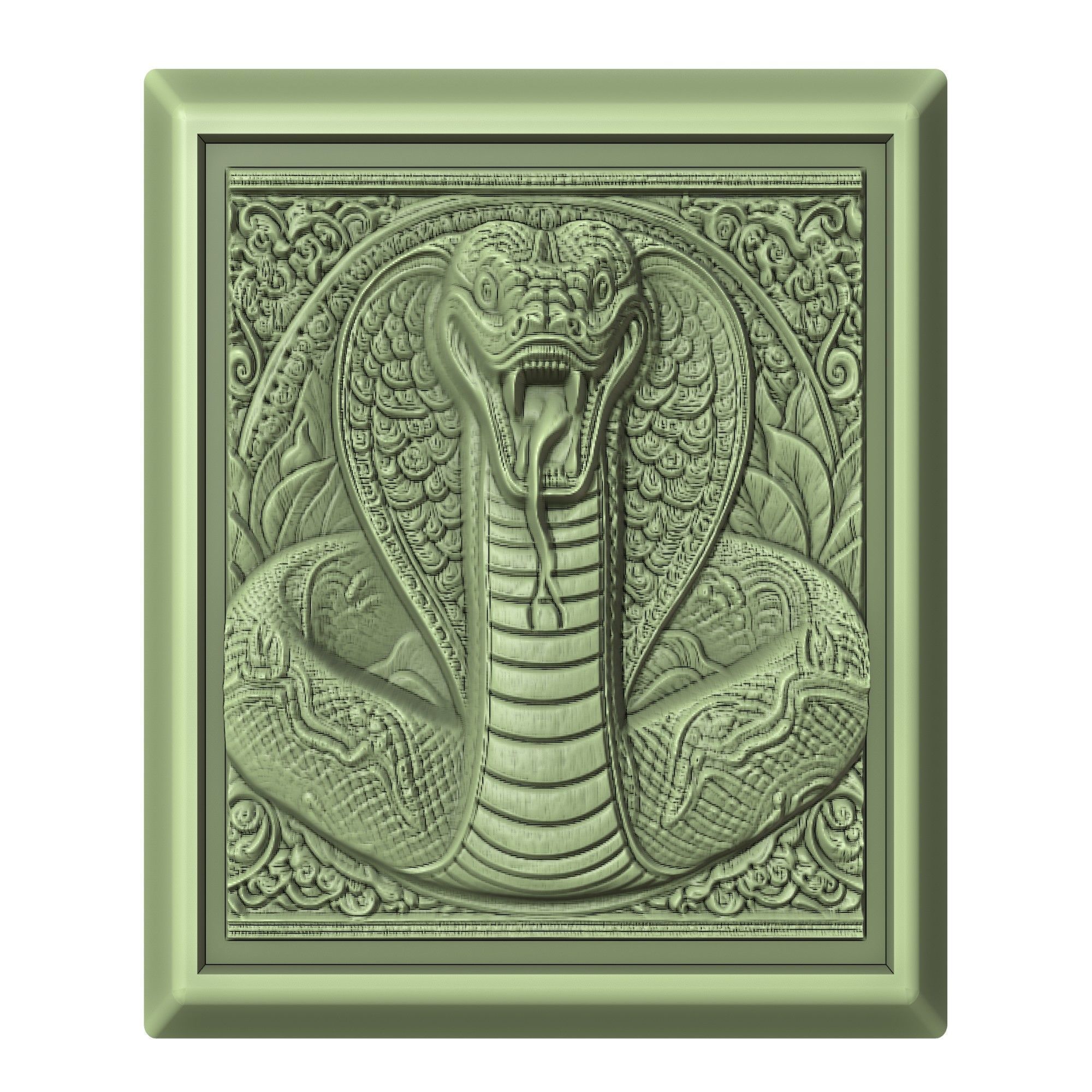 Snake Animal 3D print model_2