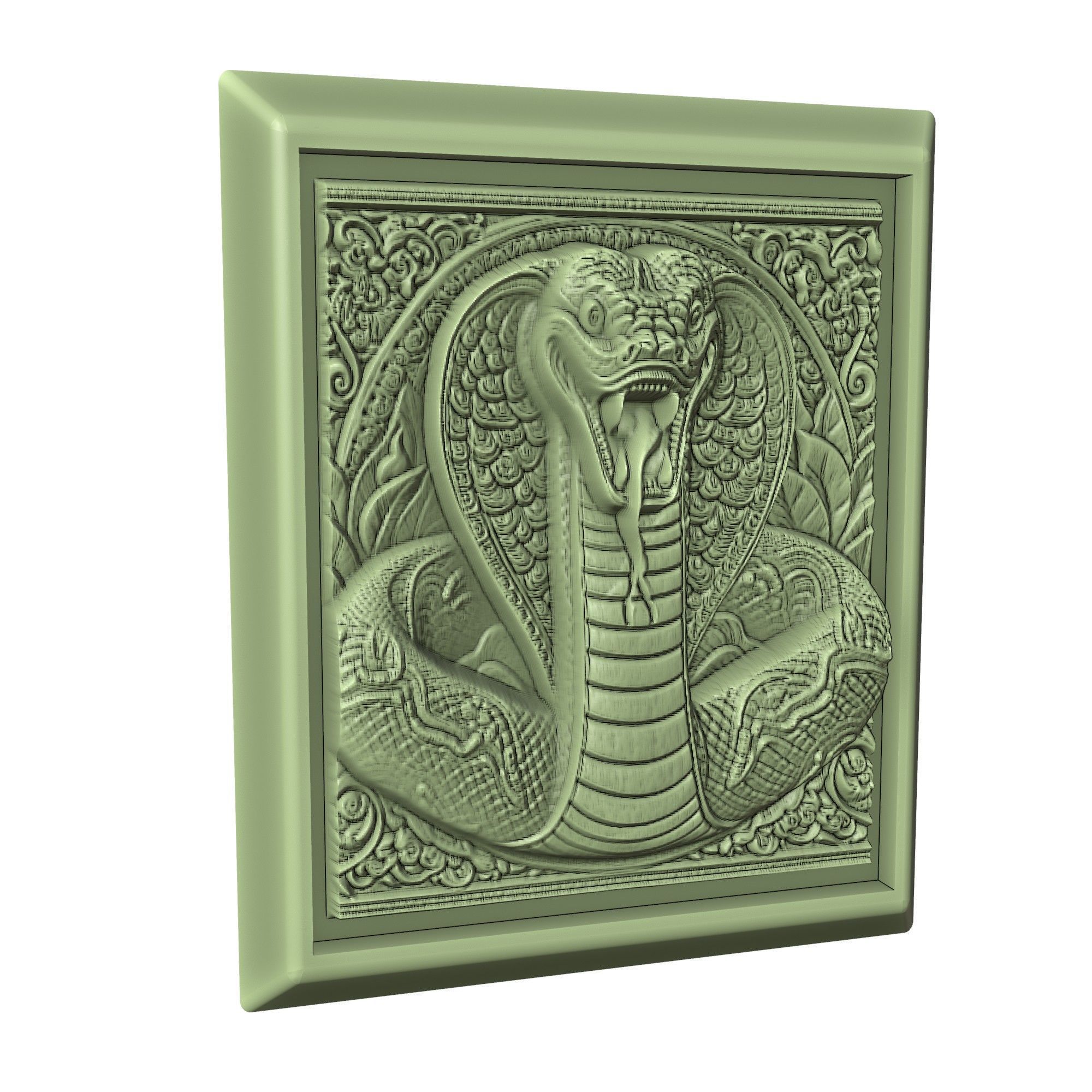 Snake Animal 3D print model_3