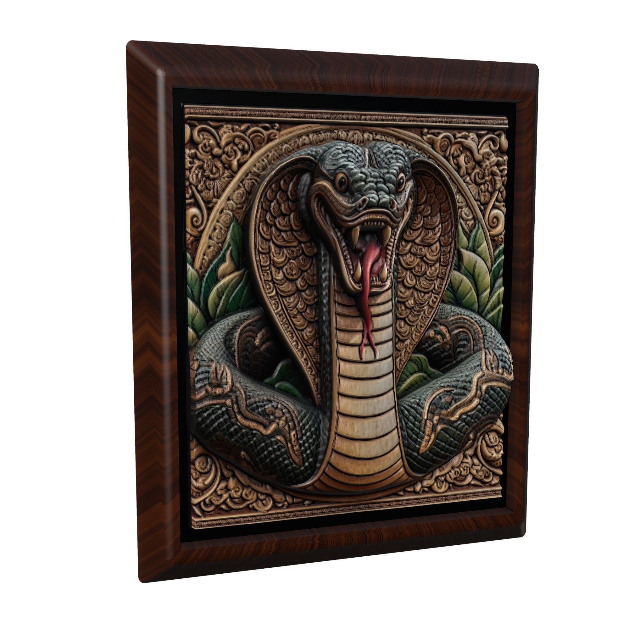 Snake Animal 3D print model_1