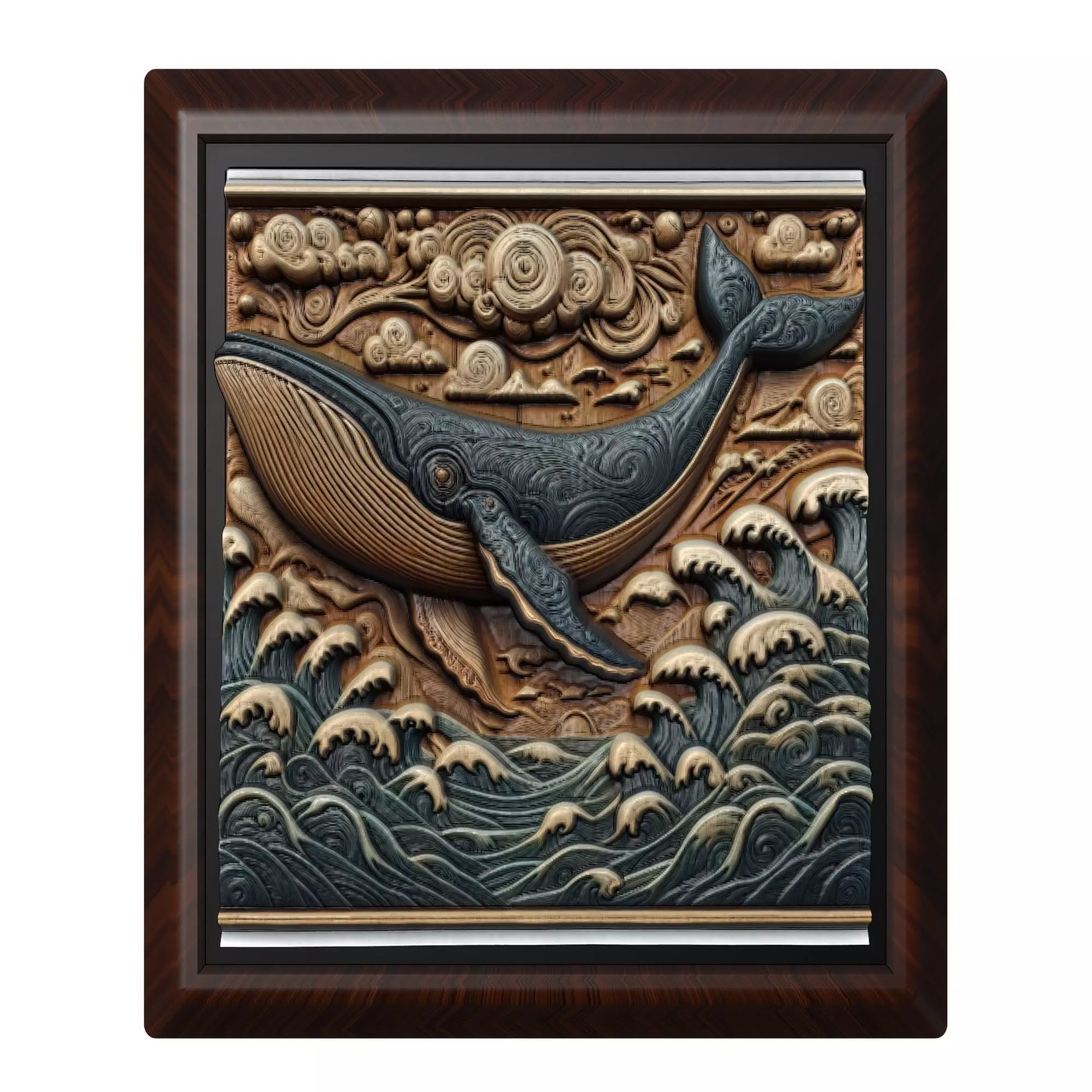 Whale Animal 3D print model_0