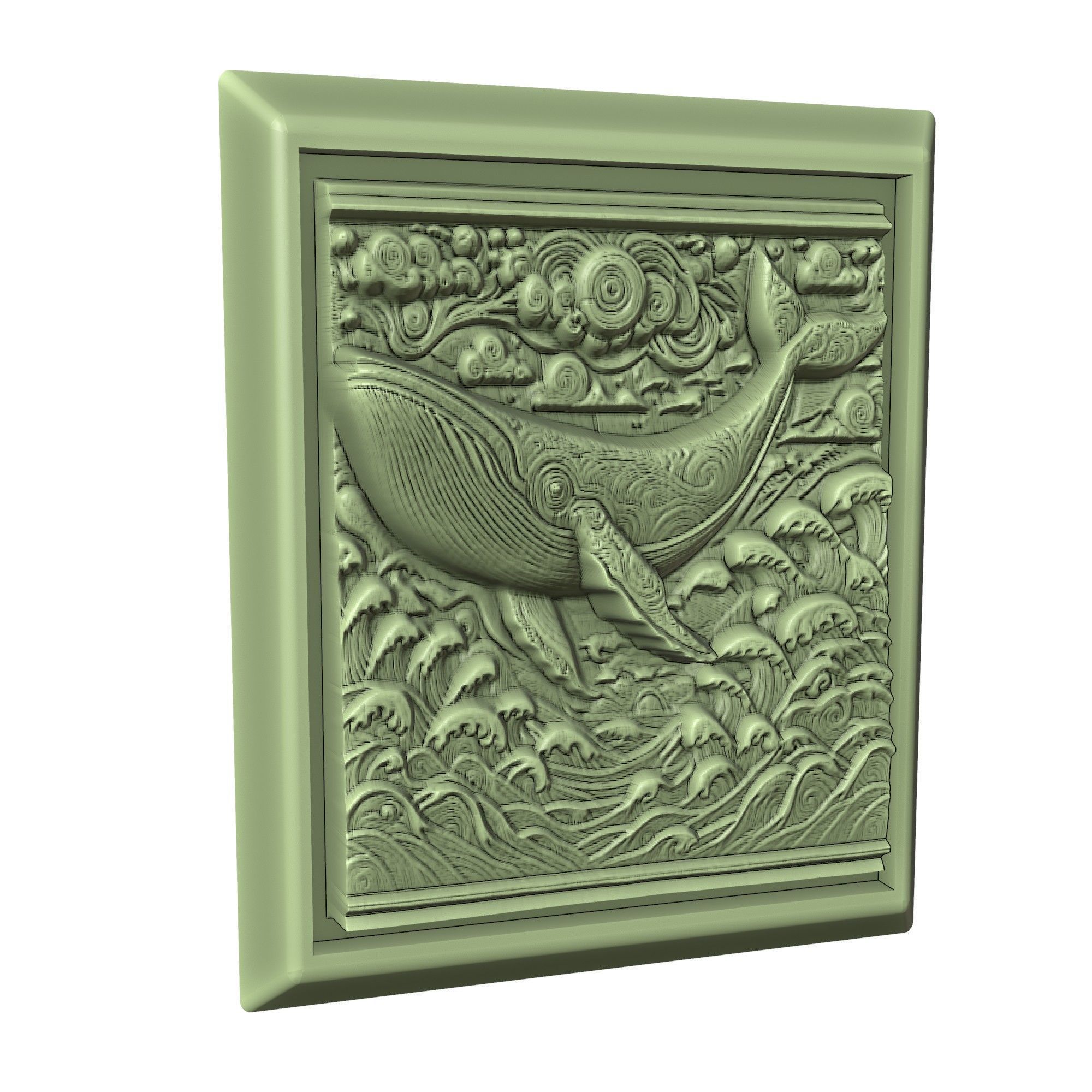 Whale Animal 3D print model_3