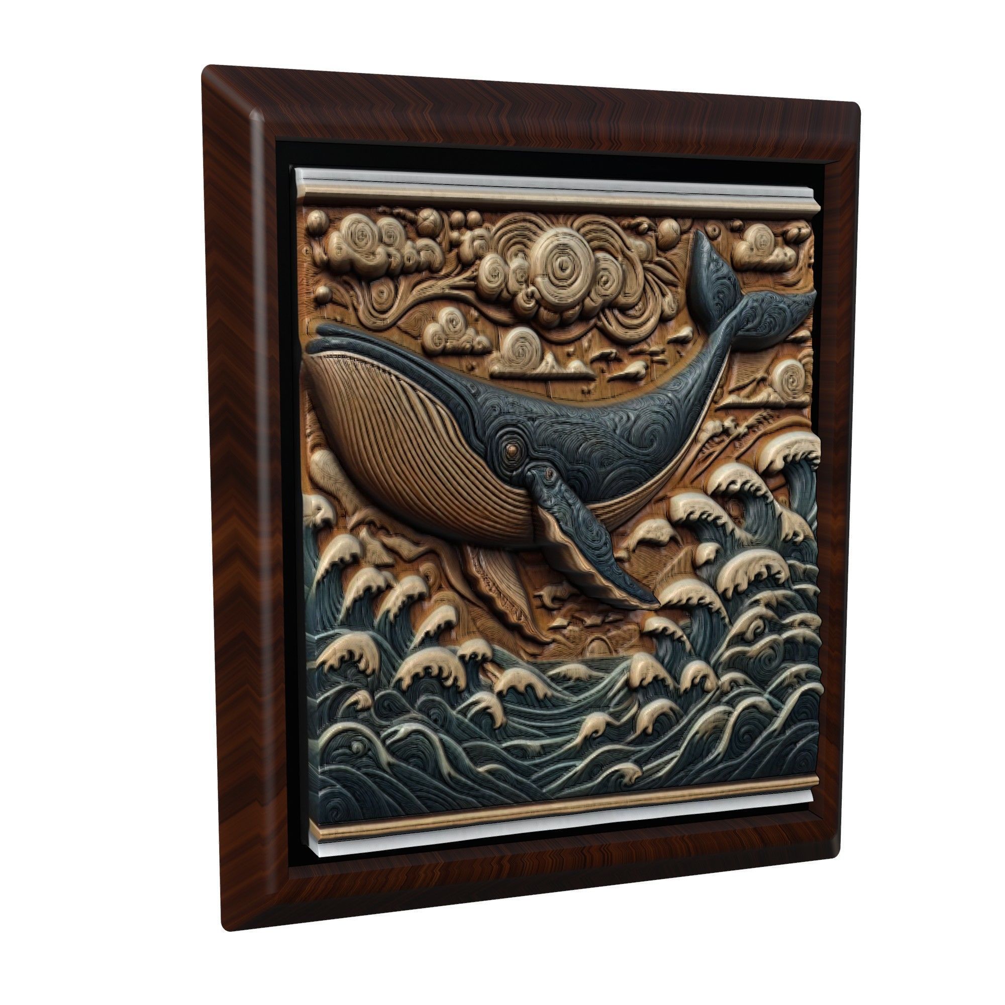 Whale Animal 3D print model_1