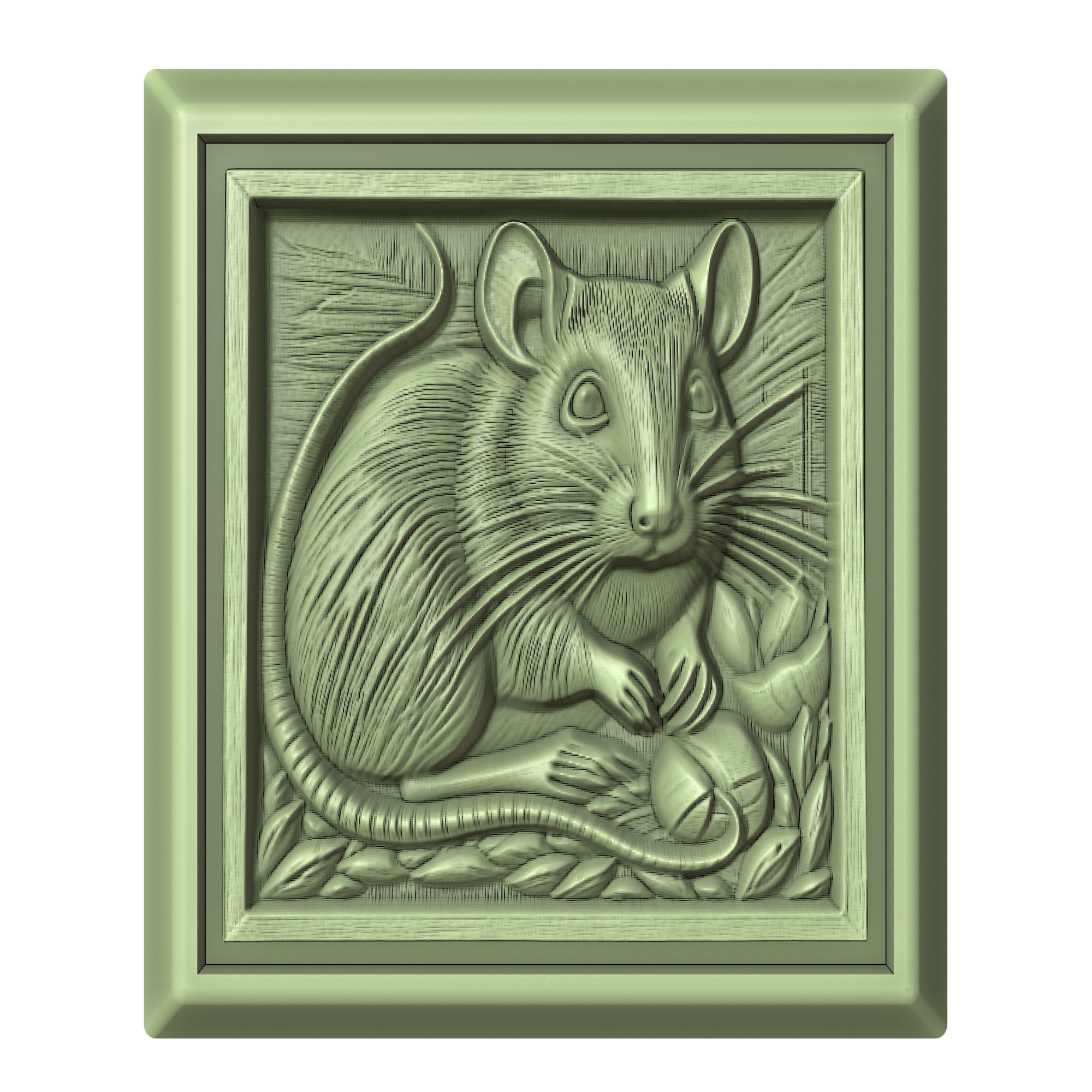 Rat Animal 3D print model_2