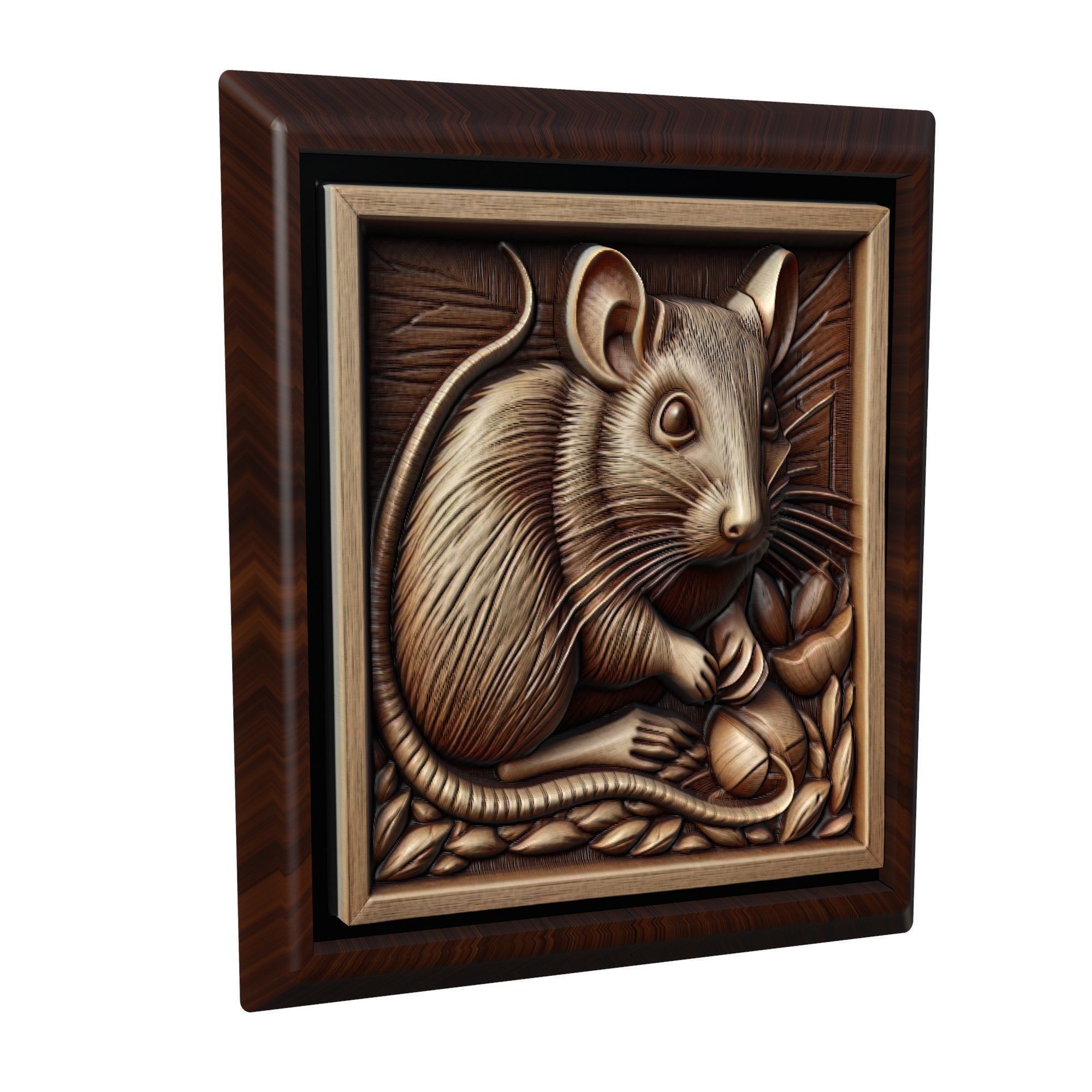 Rat Animal 3D print model_1