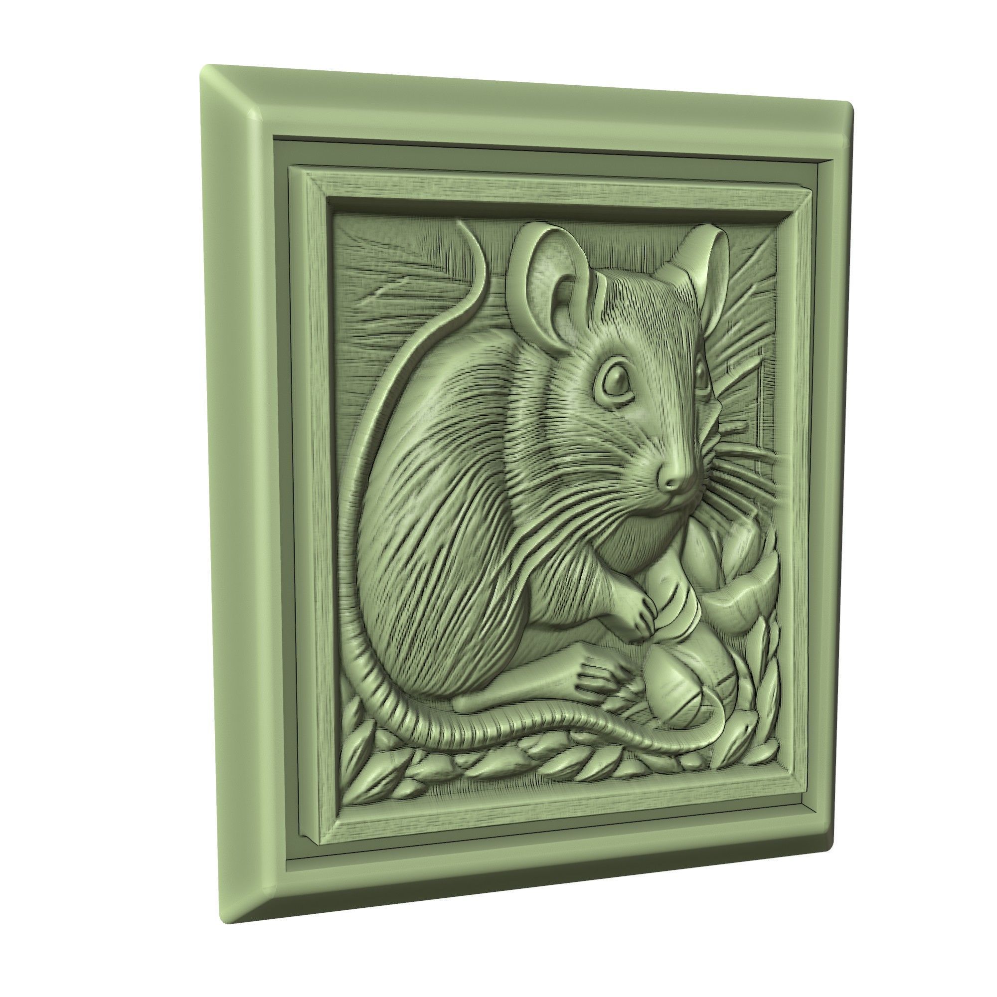 Rat Animal 3D print model_3