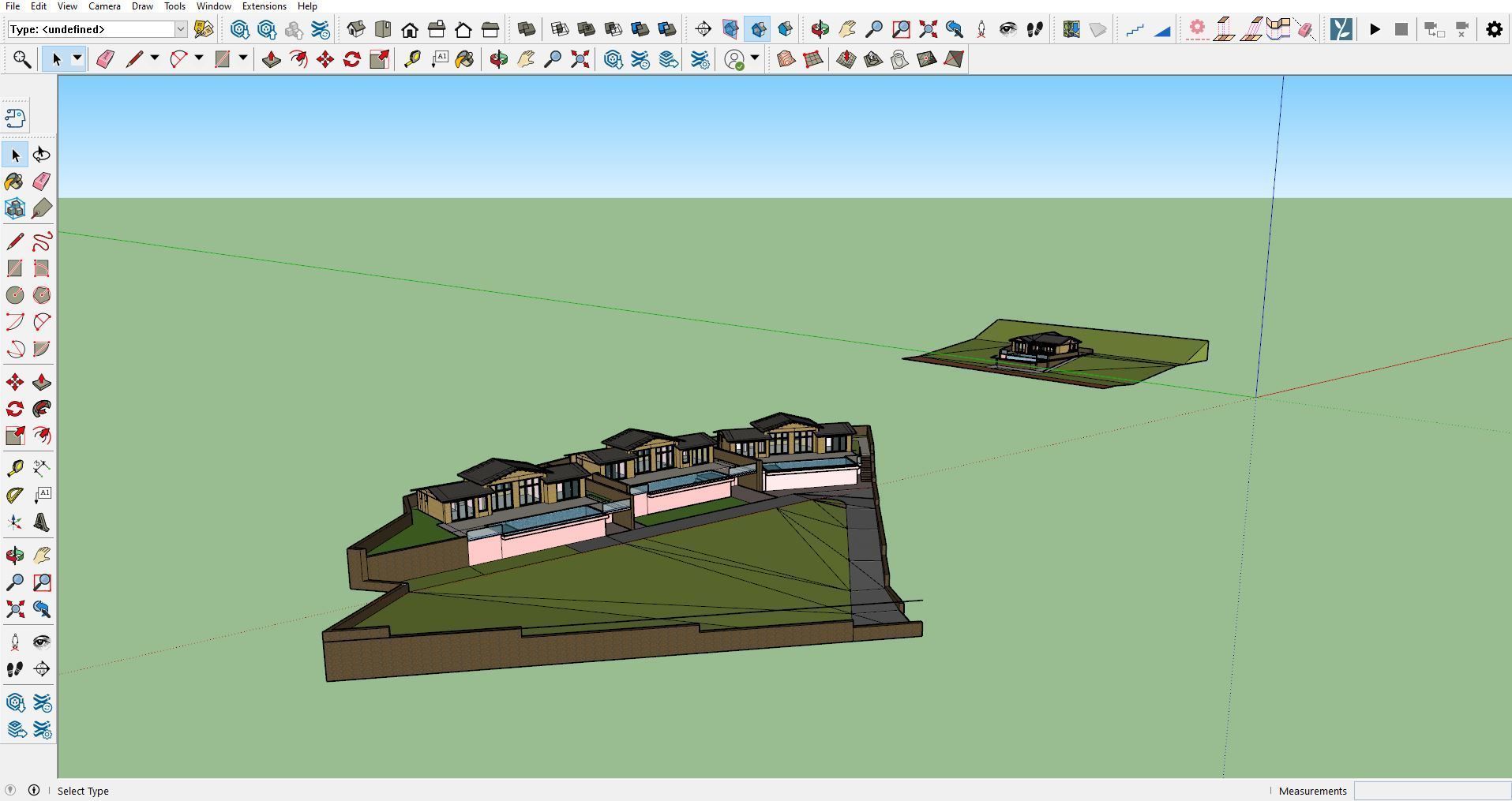 STONE HOUSE 3D model_9