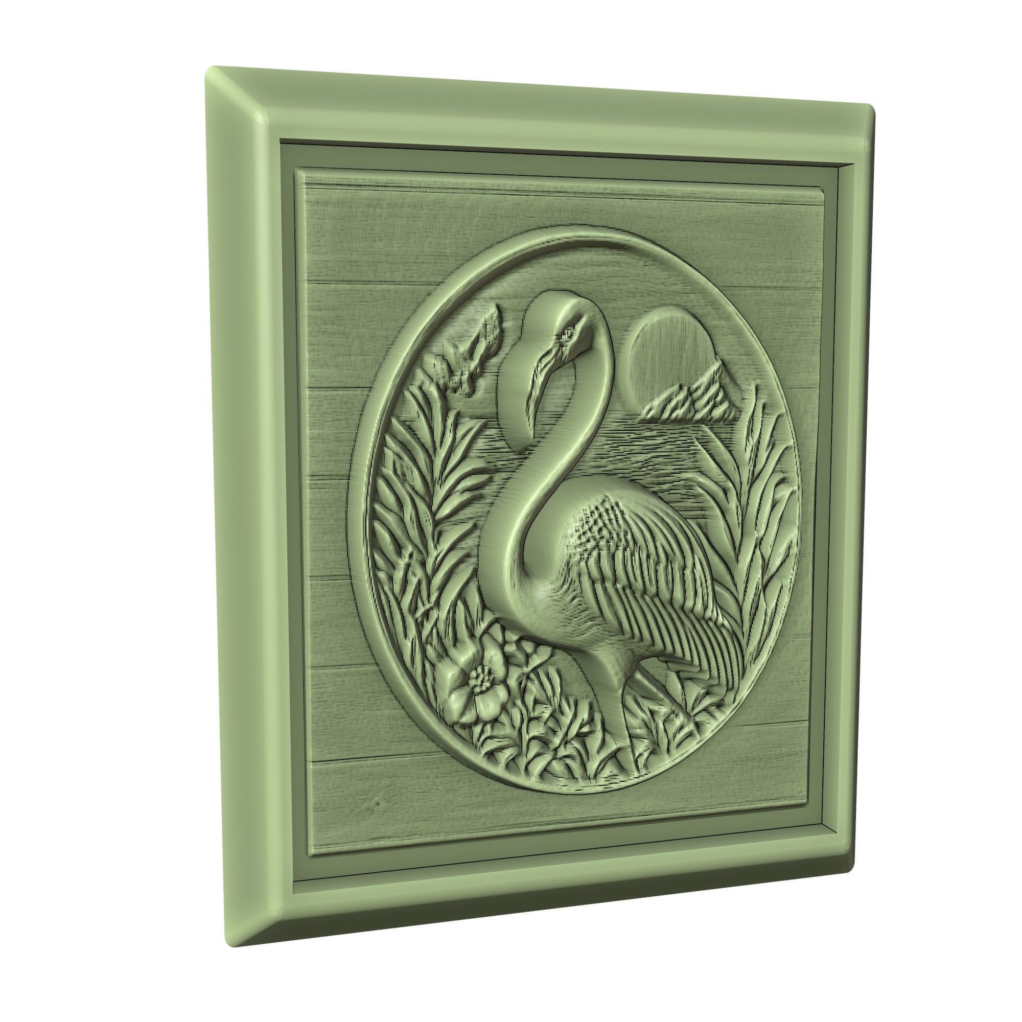 Flamingo Animal 3D print model_3